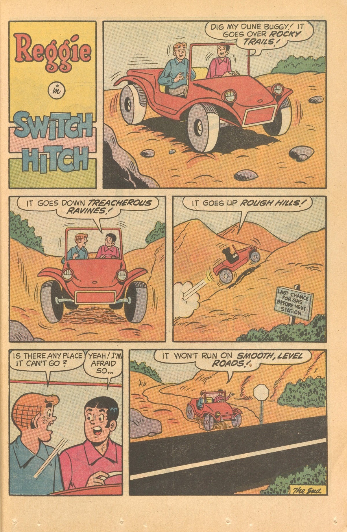 Read online Reggie's Wise Guy Jokes comic -  Issue #16 - 13