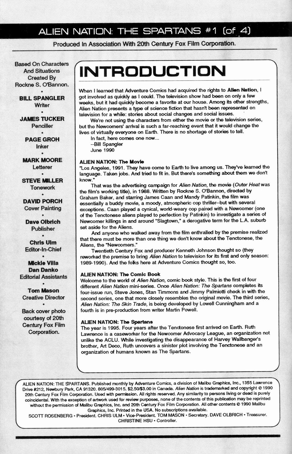 Read online Alien Nation: The Spartans comic -  Issue #1 - 3