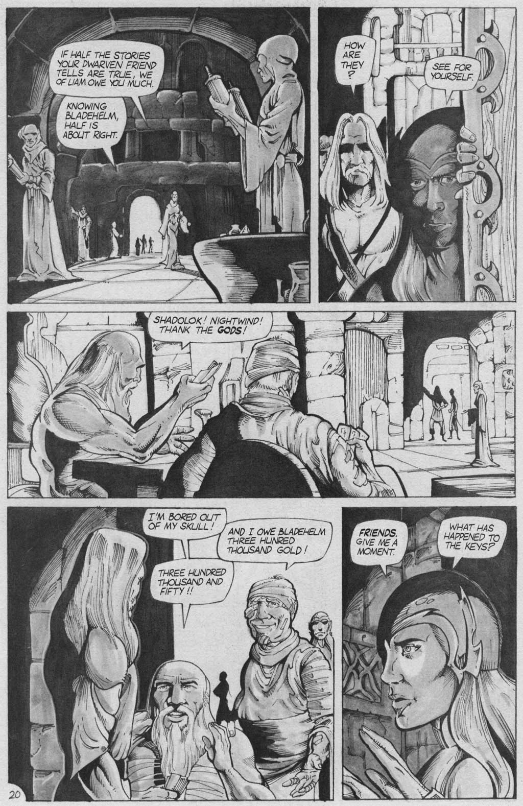Read online Adventurers (1986) comic -  Issue #10 - 22
