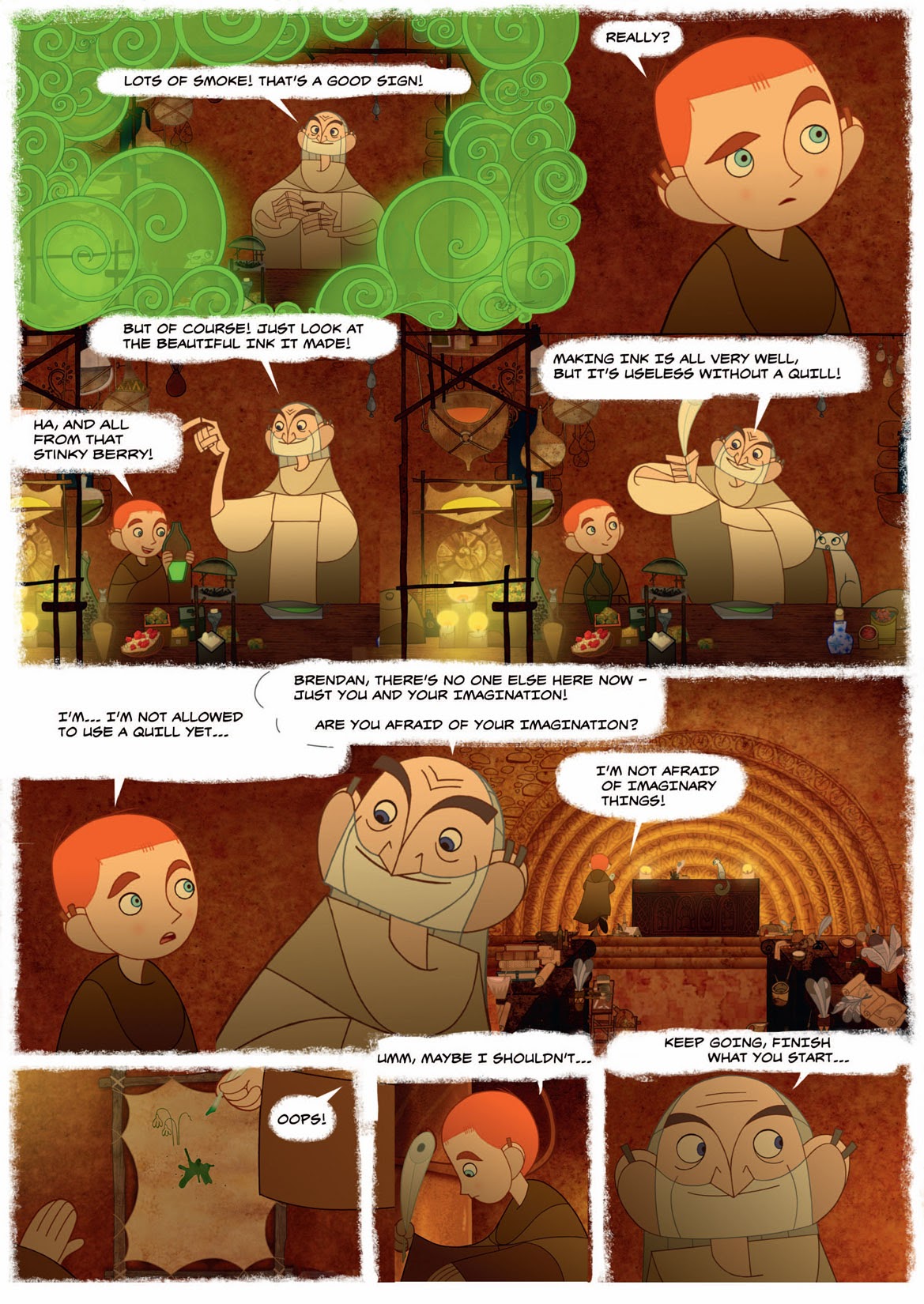 Read online The Secret Of Kells comic -  Issue # TPB - 67