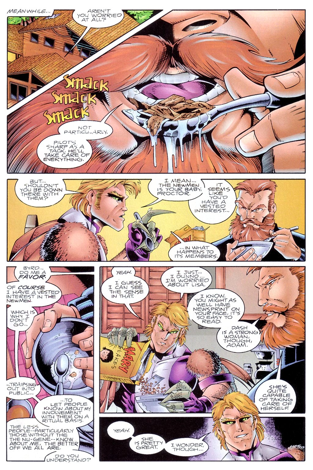 Read online NewMen comic -  Issue #19 - 8