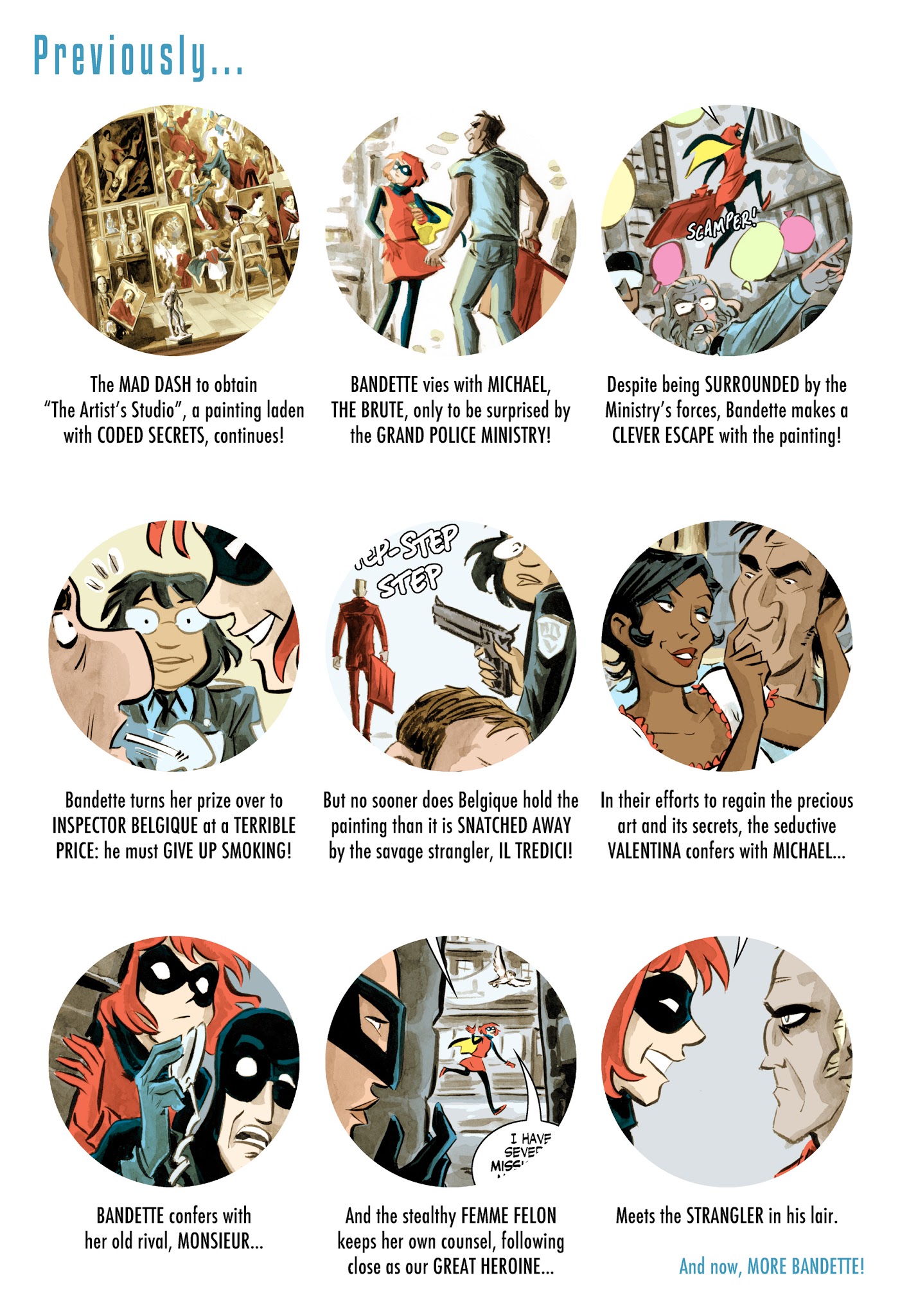 Read online Bandette (2012) comic -  Issue #17 - 3