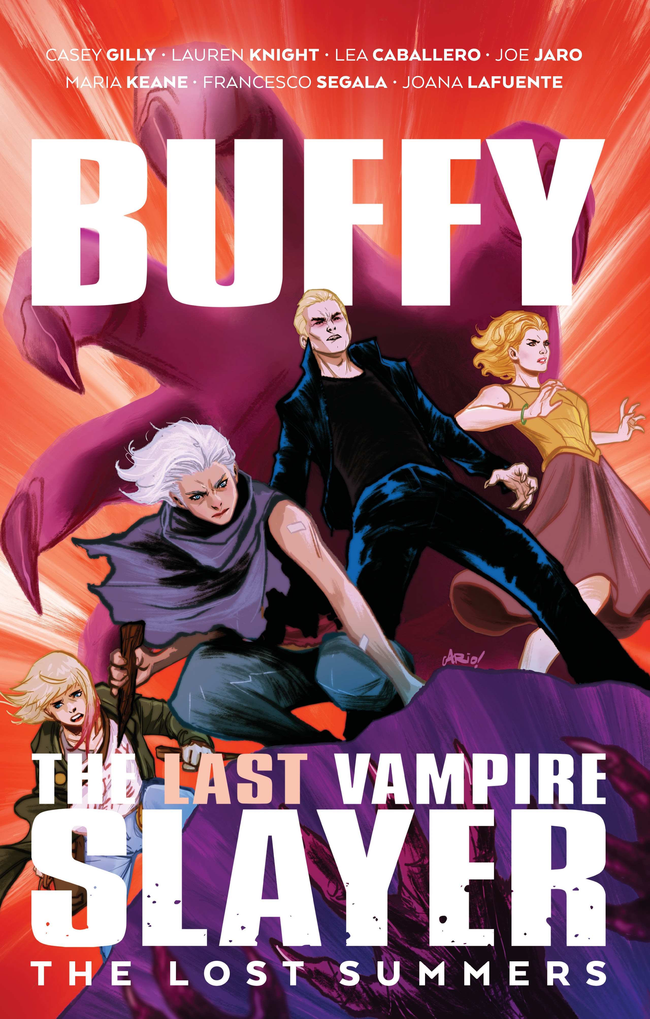 Read online Buffy the Last Vampire Slayer: The Lost Summers comic -  Issue # TPB - 1