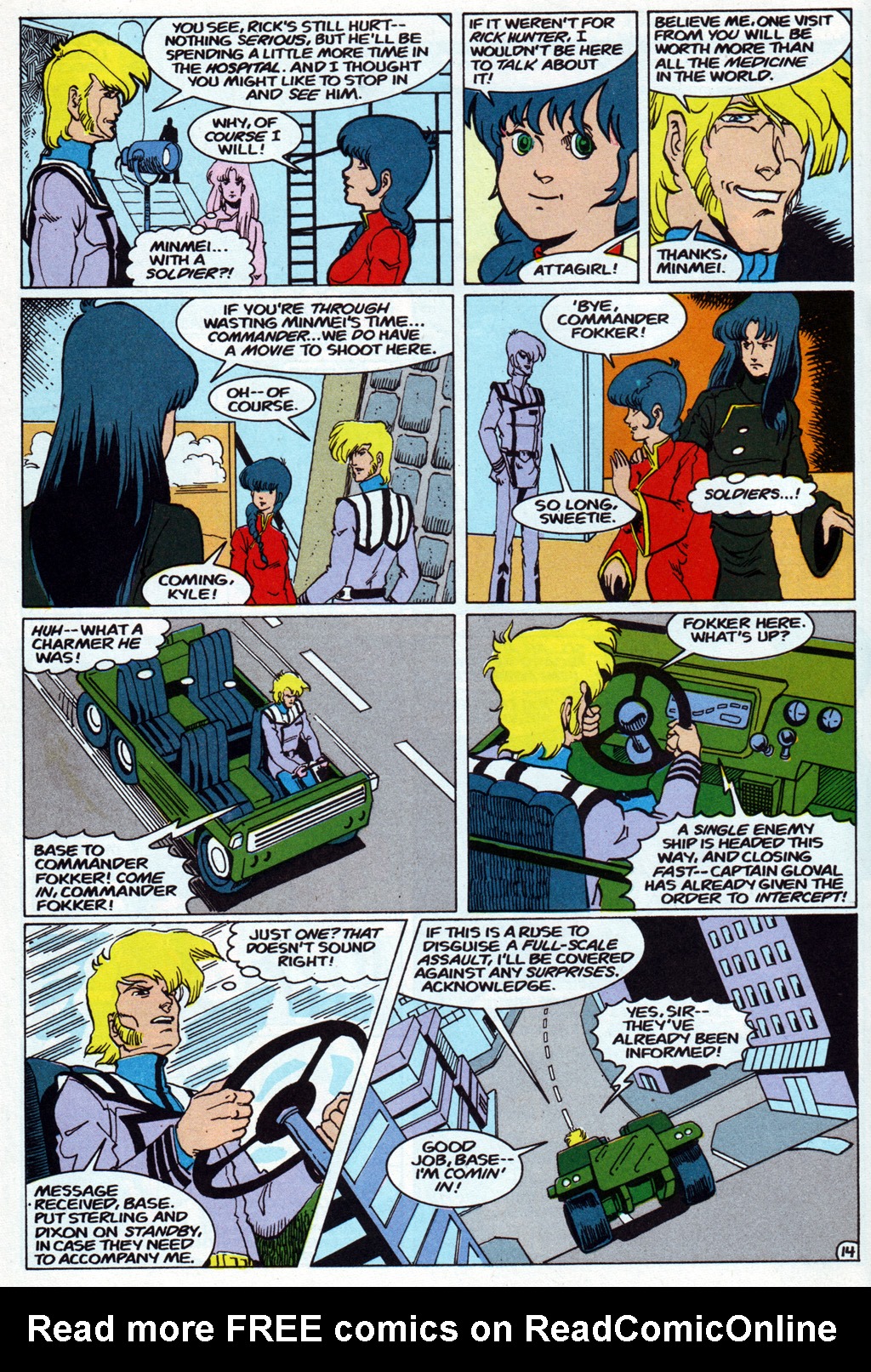 Read online Robotech The Macross Saga comic -  Issue #18 - 15