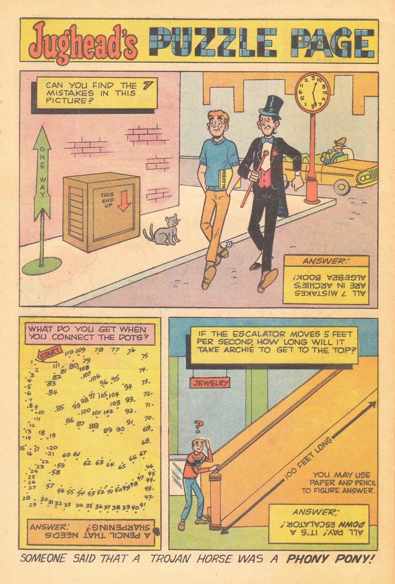 Read online Jughead's Jokes comic -  Issue #8 - 30