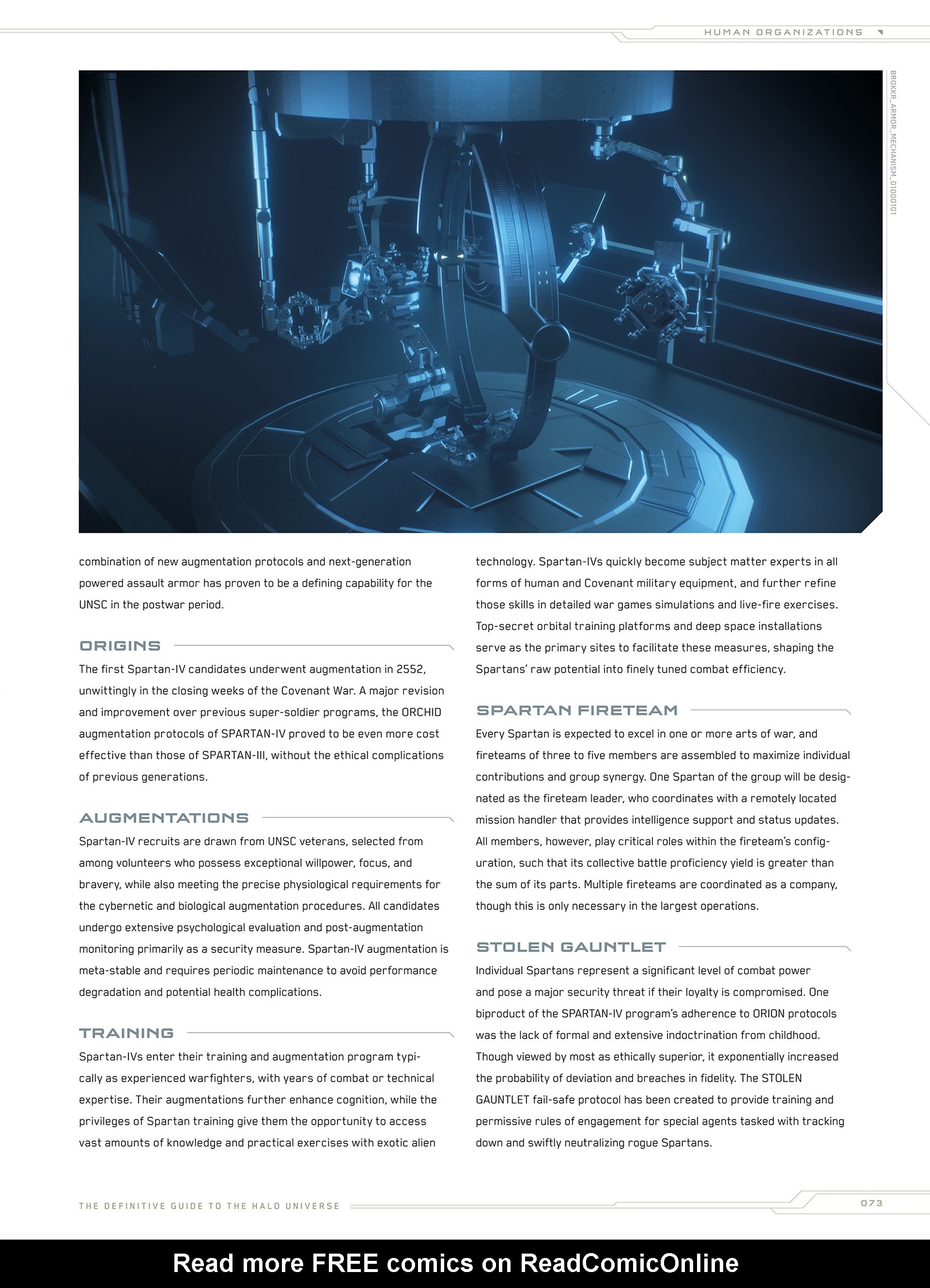 Read online Halo Encyclopedia comic -  Issue # TPB (Part 1) - 69