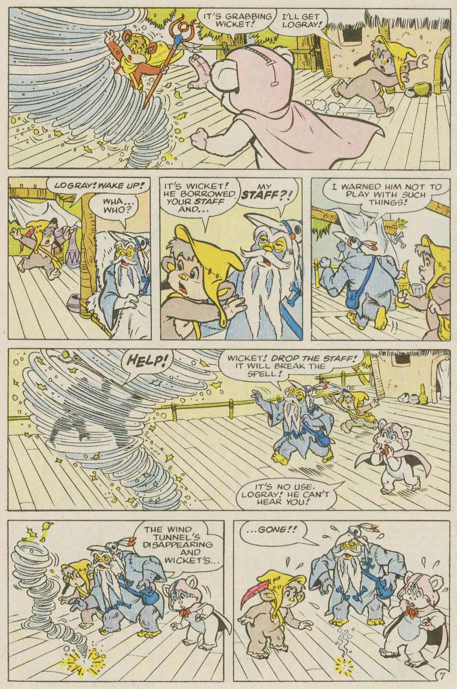 Read online Ewoks (1987) comic -  Issue #6 - 8