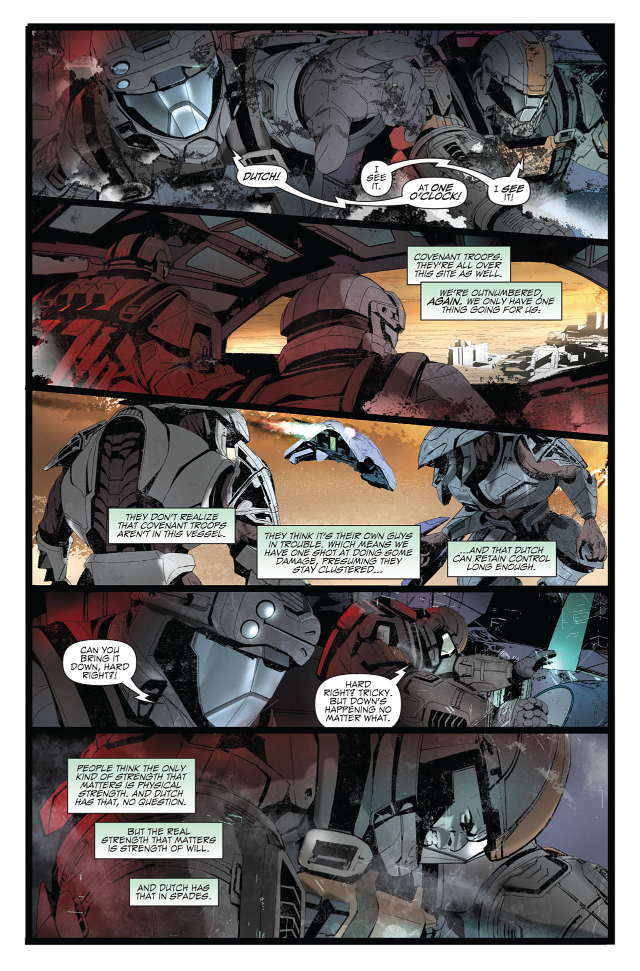 Read online Halo: Helljumper comic -  Issue # Full - 104