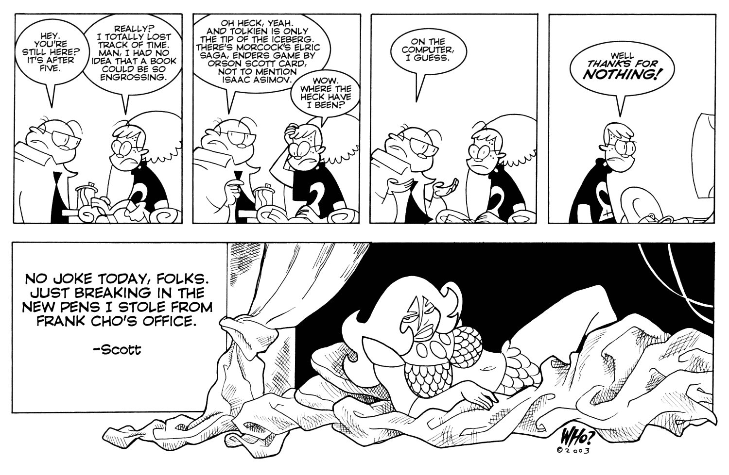 Read online PvP comic -  Issue #2 - 21