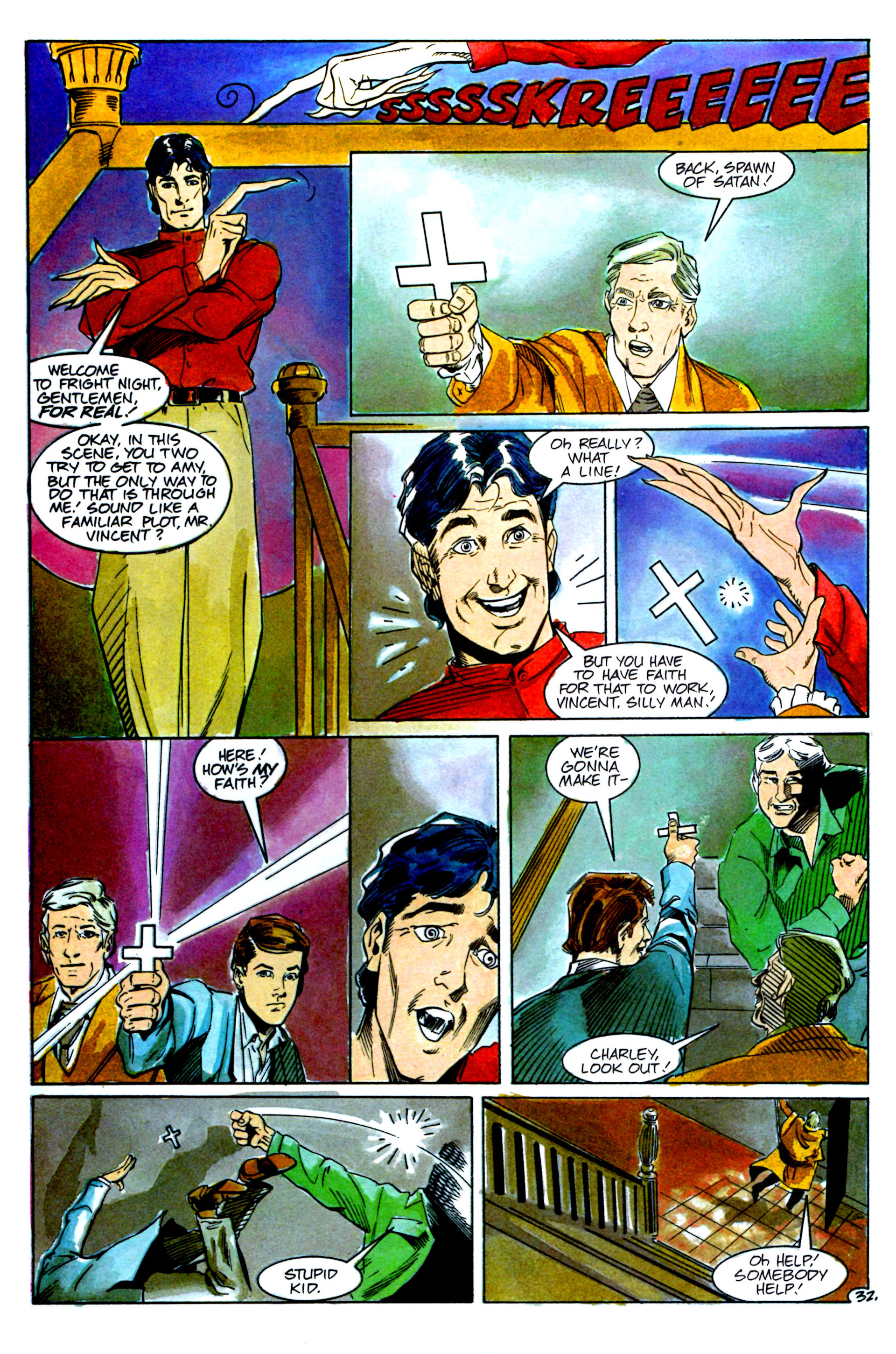 Read online Fright Night (1988) comic -  Issue #2 - 13