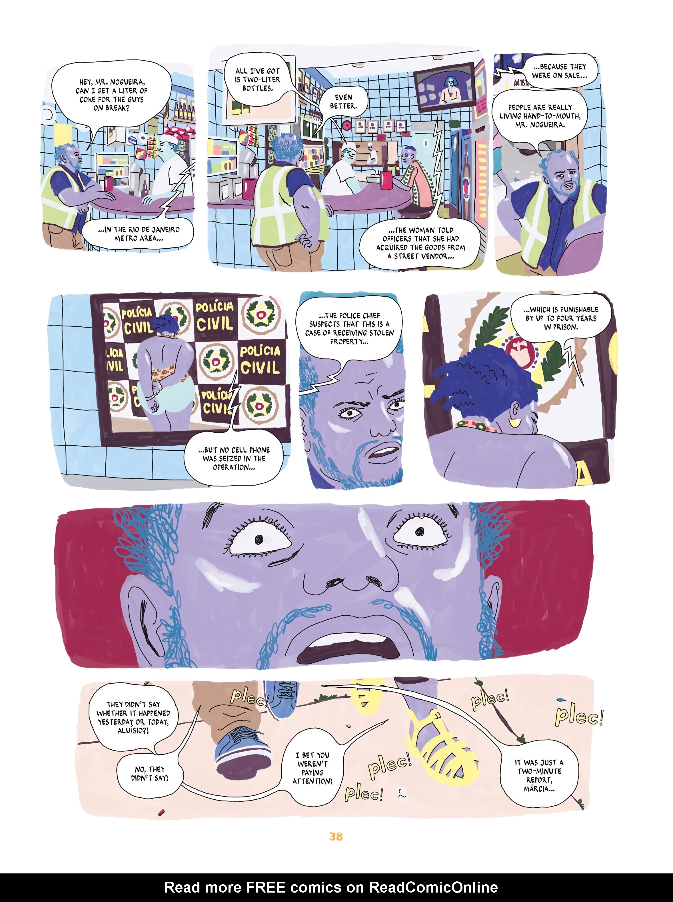 Read online Listen, Beautiful Márcia comic -  Issue # TPB - 39