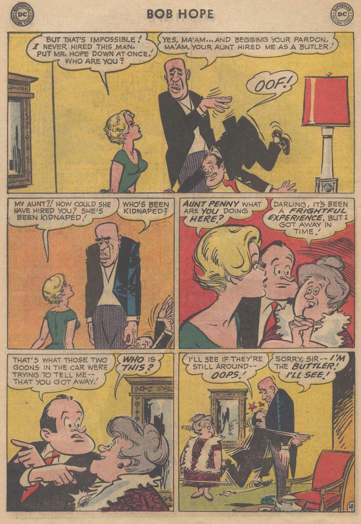 Read online The Adventures of Bob Hope comic -  Issue #79 - 17
