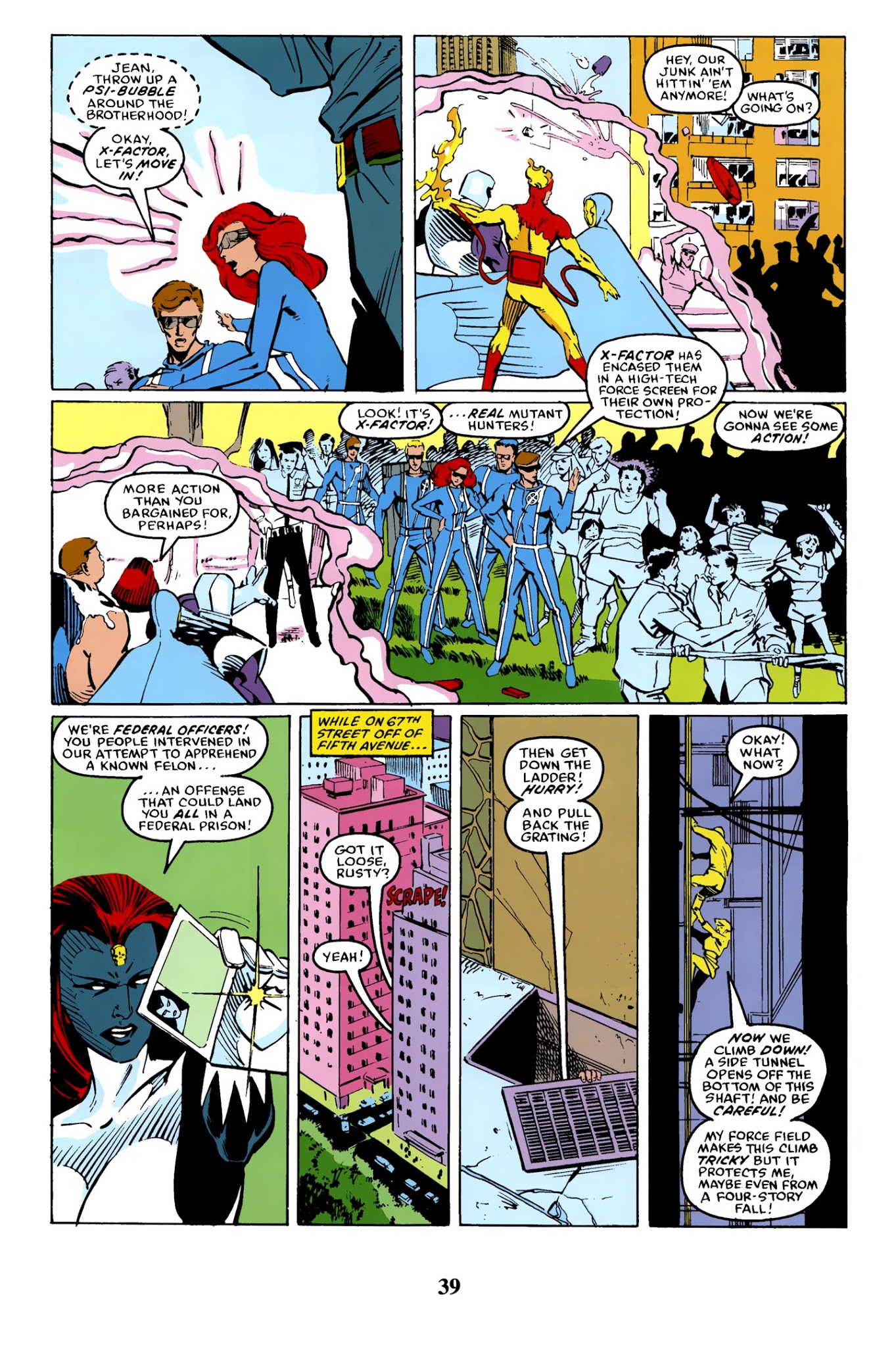 Read online X-Men: Mutant Massacre comic -  Issue # TPB - 39
