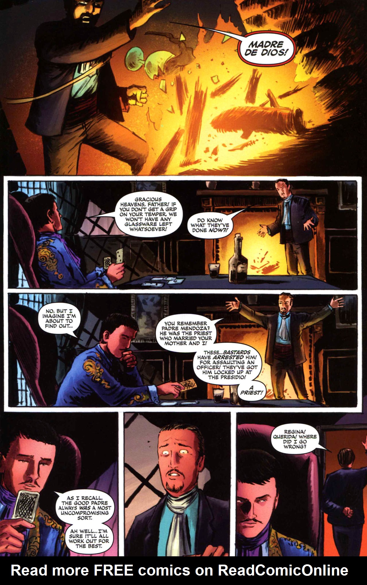 Read online Zorro (2008) comic -  Issue #7 - 22