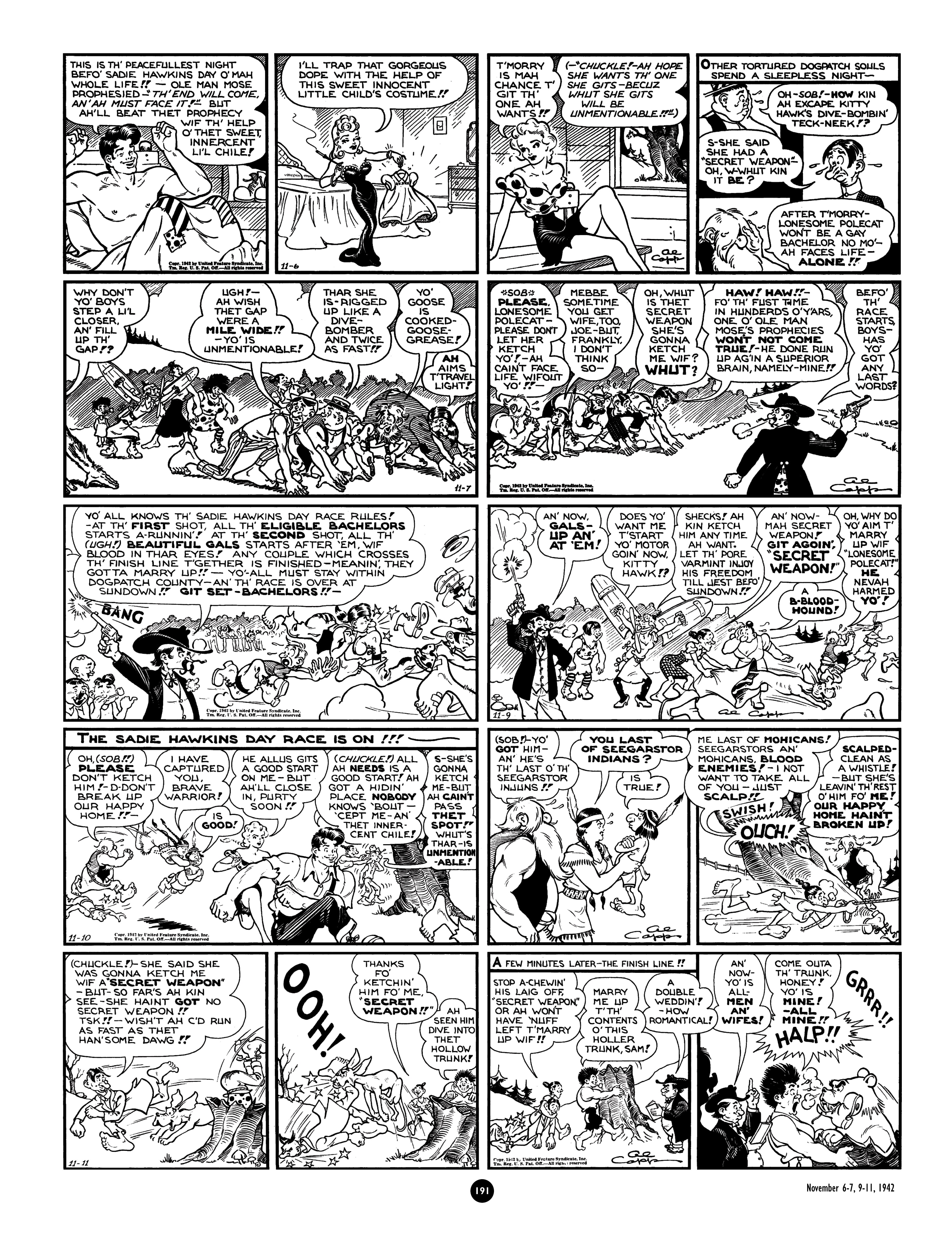 Read online Al Capp's Li'l Abner Complete Daily & Color Sunday Comics comic -  Issue # TPB 4 (Part 2) - 93
