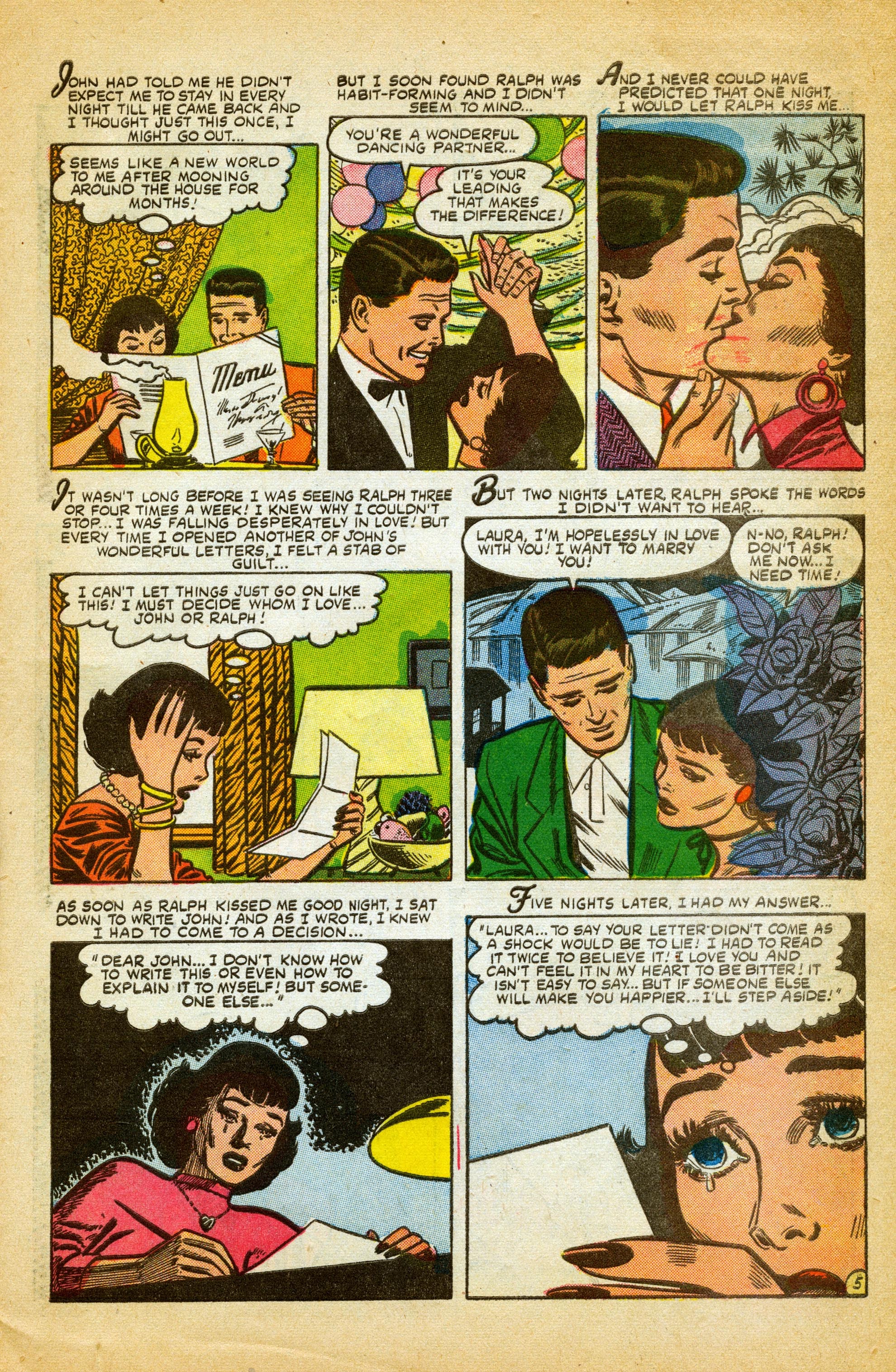 Read online Love Romances comic -  Issue #54 - 31