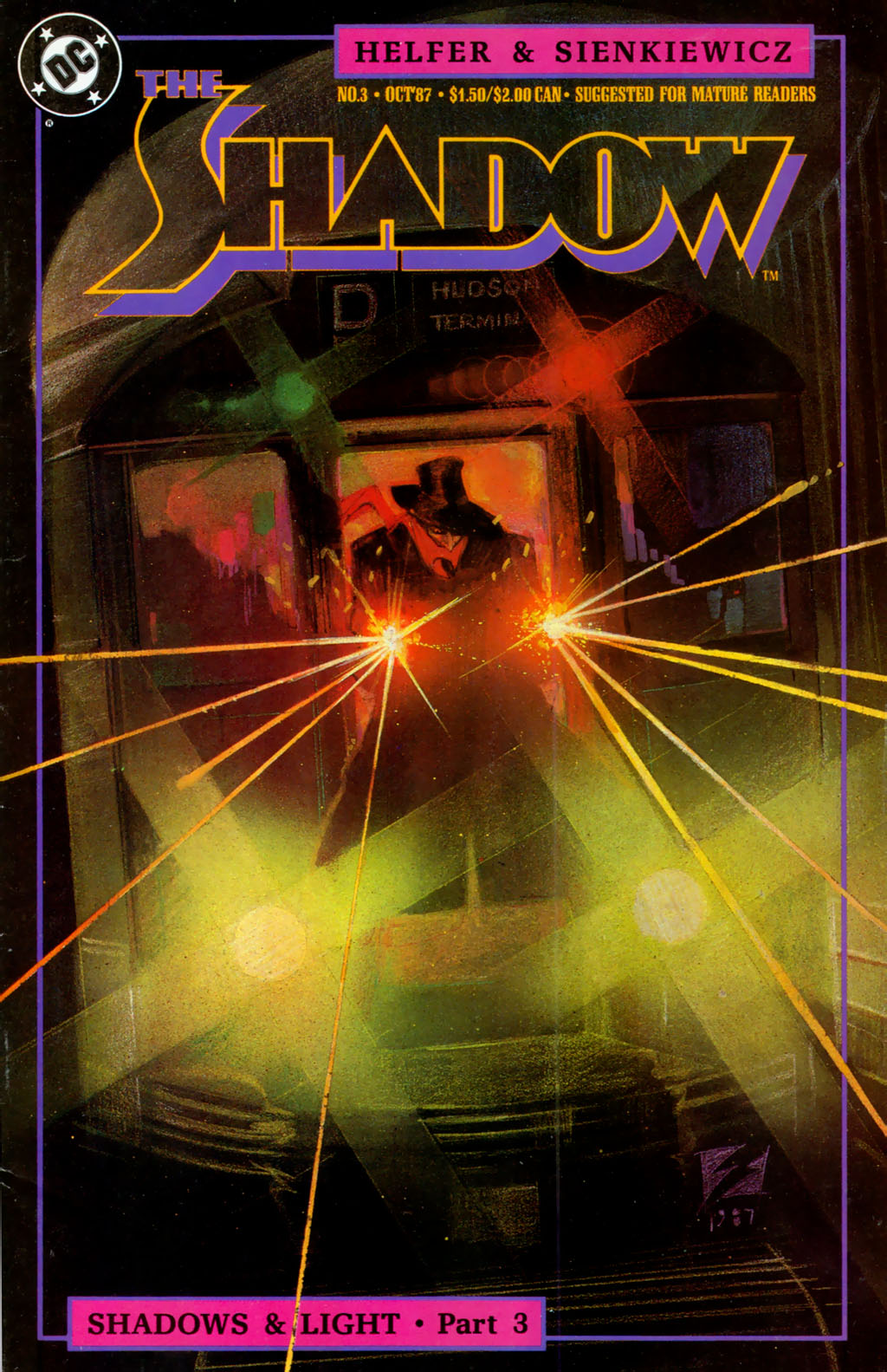 Read online The Shadow (1987) comic -  Issue #3 - 1