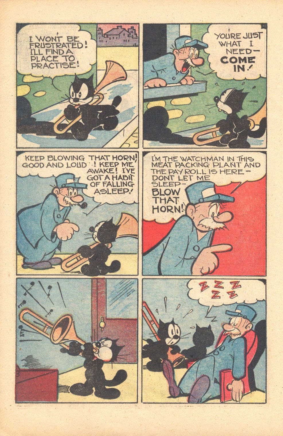 Read online Felix the Cat (1951) comic -  Issue #32 - 20