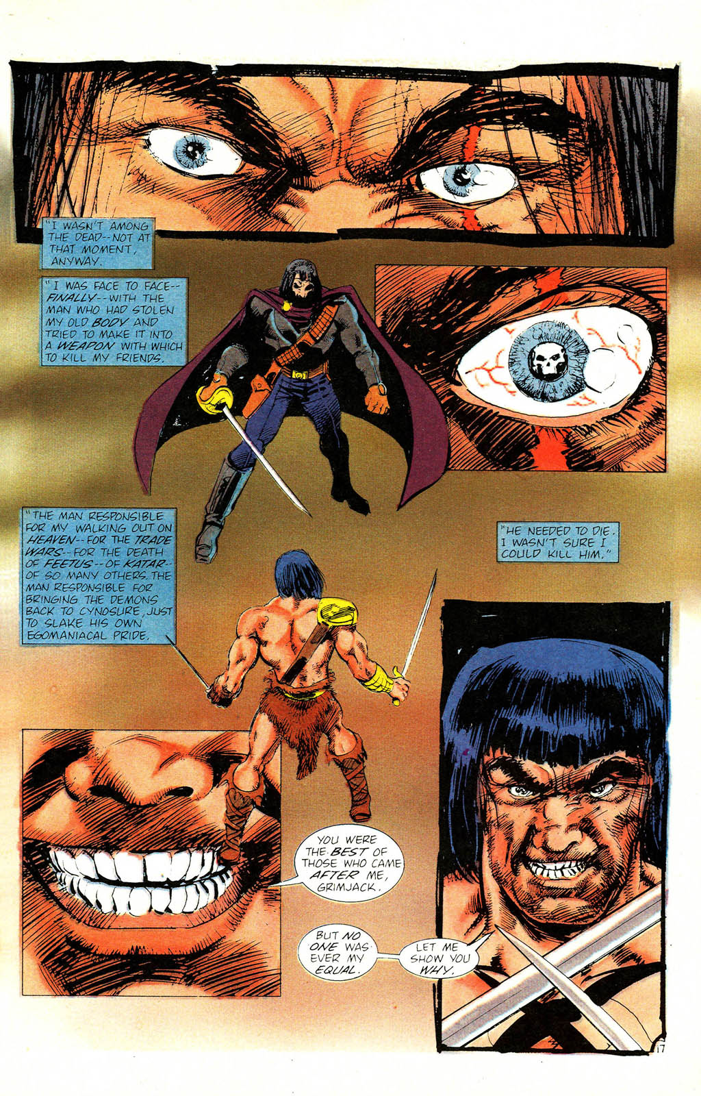 Read online Grimjack comic -  Issue #50 - 20