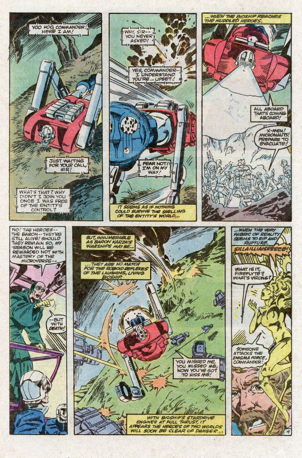 Read online The X-Men and the Micronauts comic -  Issue #4 - 13