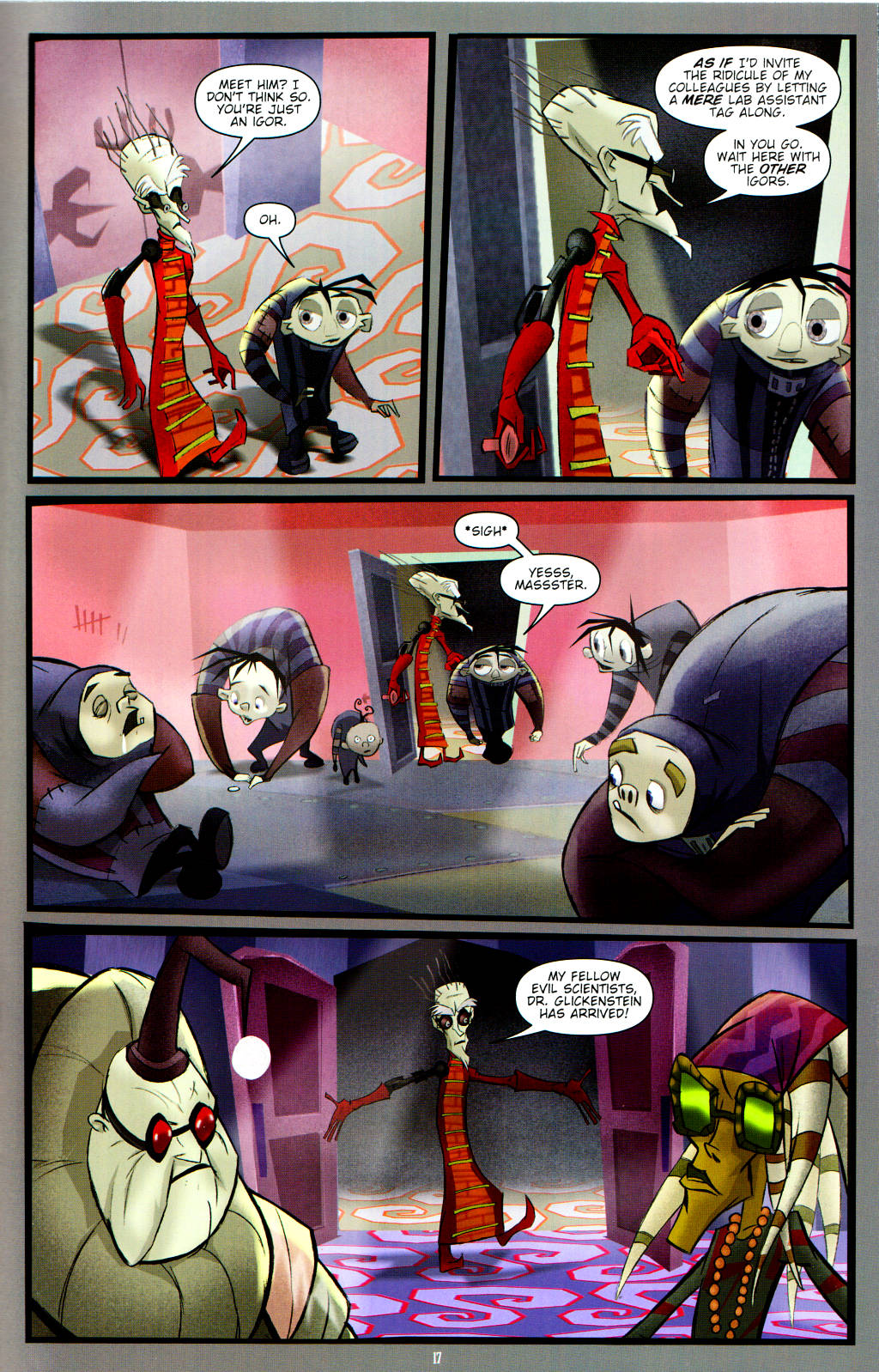 Read online Igor Movie Prequel comic -  Issue #4 - 19