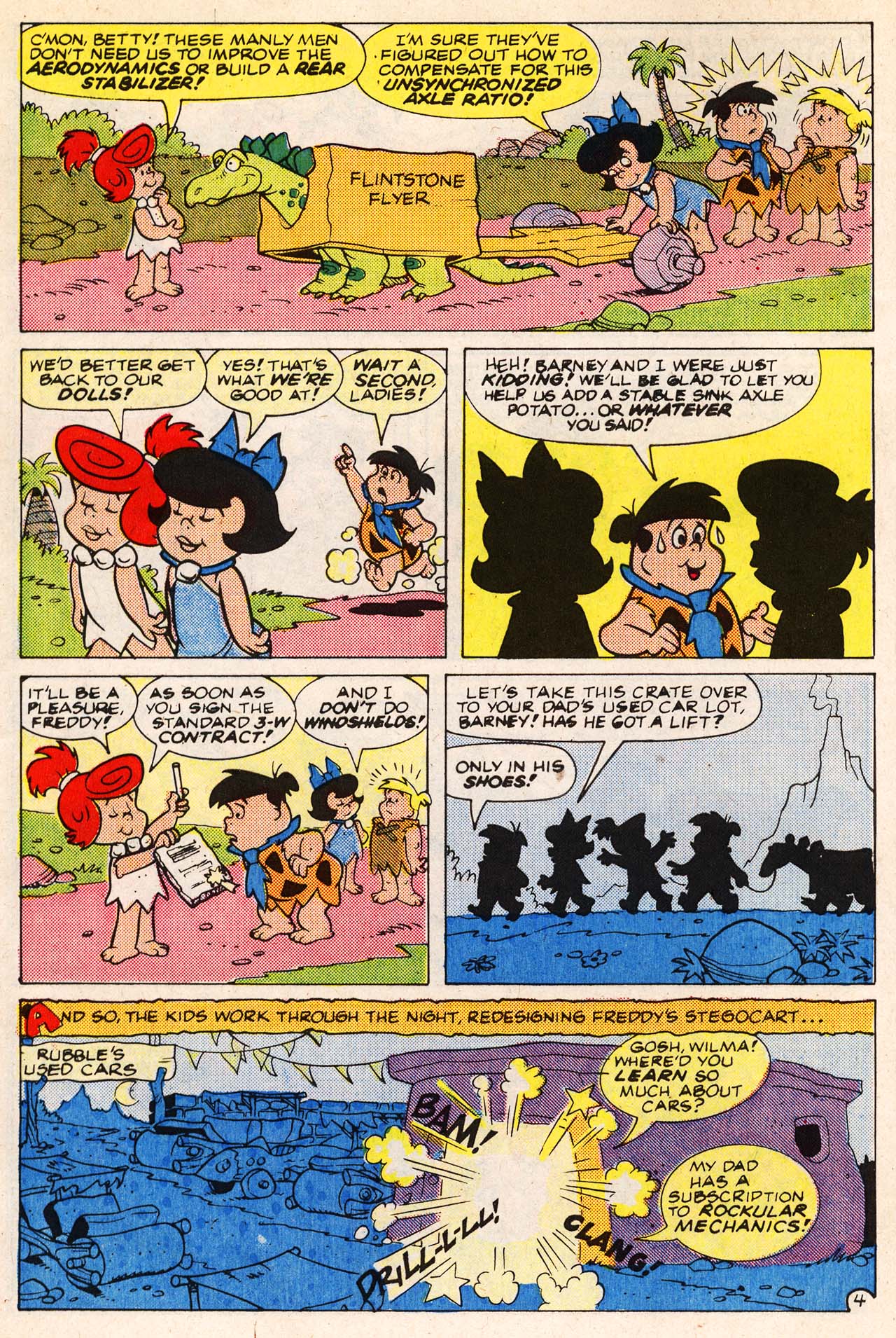 Read online The Flintstone Kids comic -  Issue #4 - 6