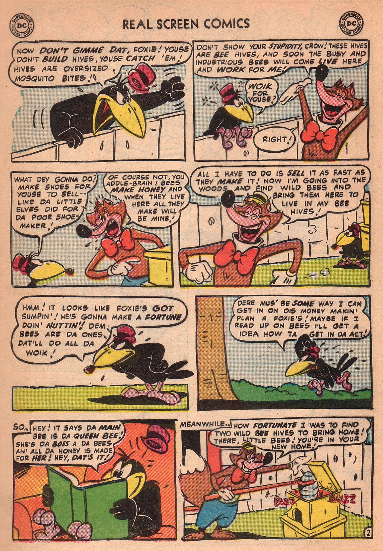 Read online Real Screen Comics comic -  Issue #63 - 4