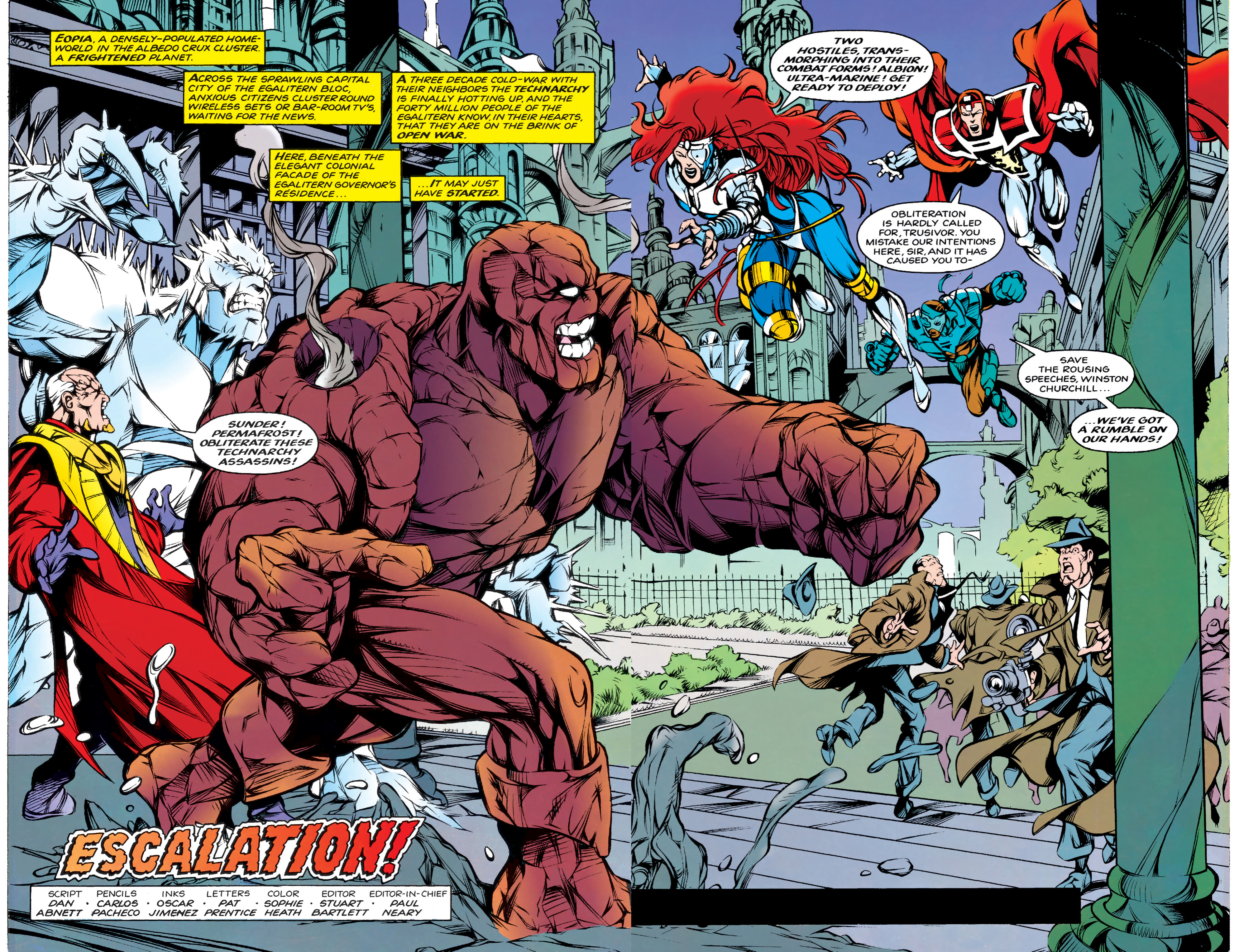Read online Knights of Pendragon Omnibus comic -  Issue # TPB (Part 10) - 4