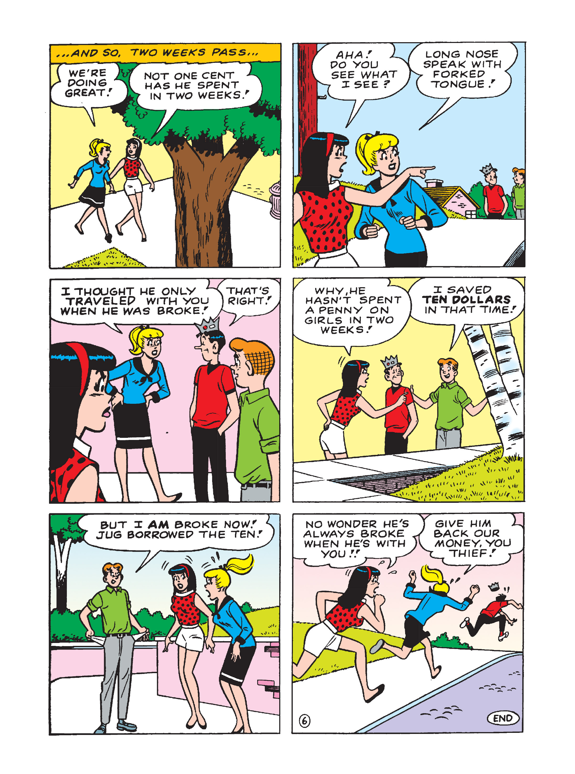 Read online Archie's Double Digest Magazine comic -  Issue #242 - 145
