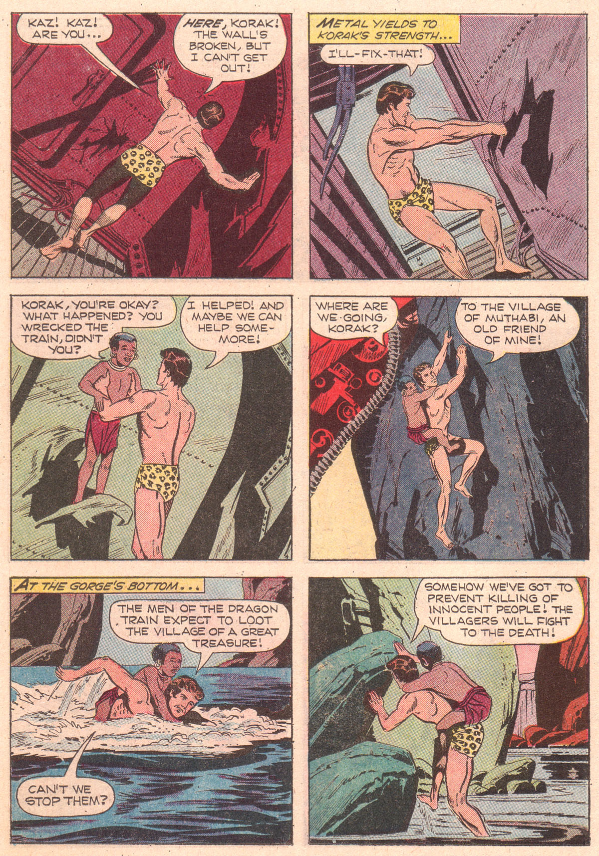 Read online Korak, Son of Tarzan (1964) comic -  Issue #22 - 14