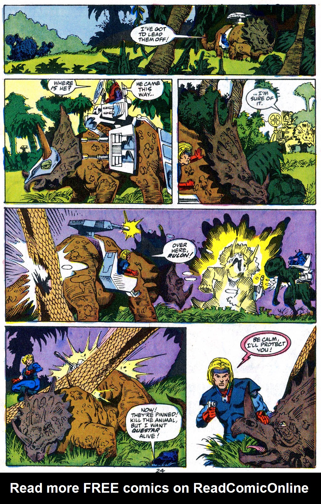 Read online Dino-Riders comic -  Issue #1 - 17