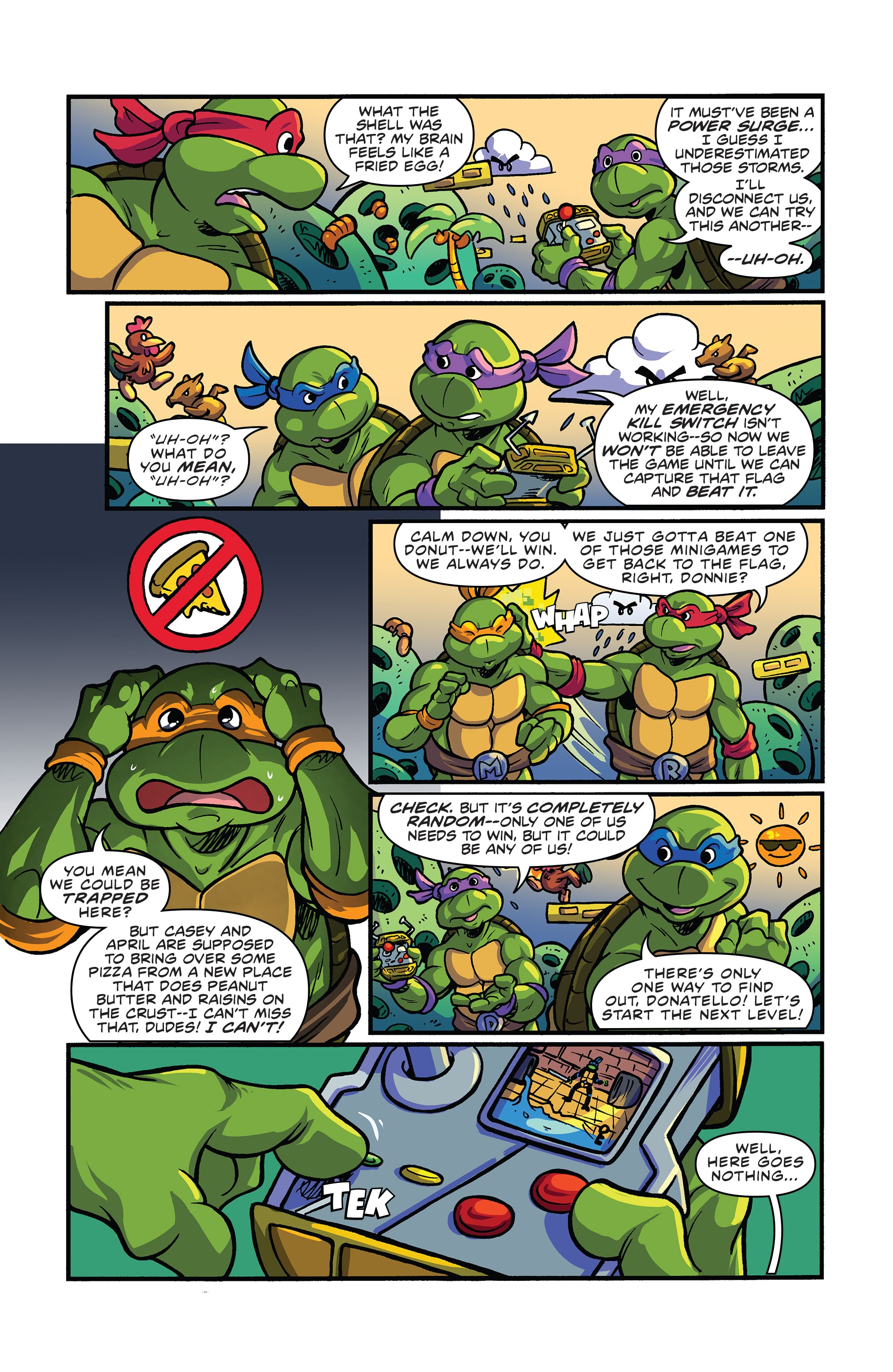 Read online Teenage Mutant Ninja Turtles: Saturday Morning Adventures comic -  Issue #1 - 10