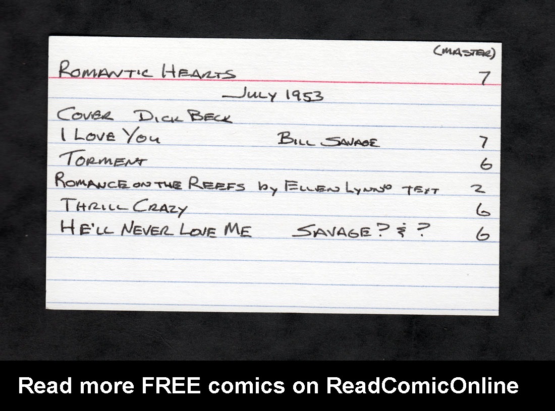 Read online Romantic Hearts comic -  Issue #7 - 37