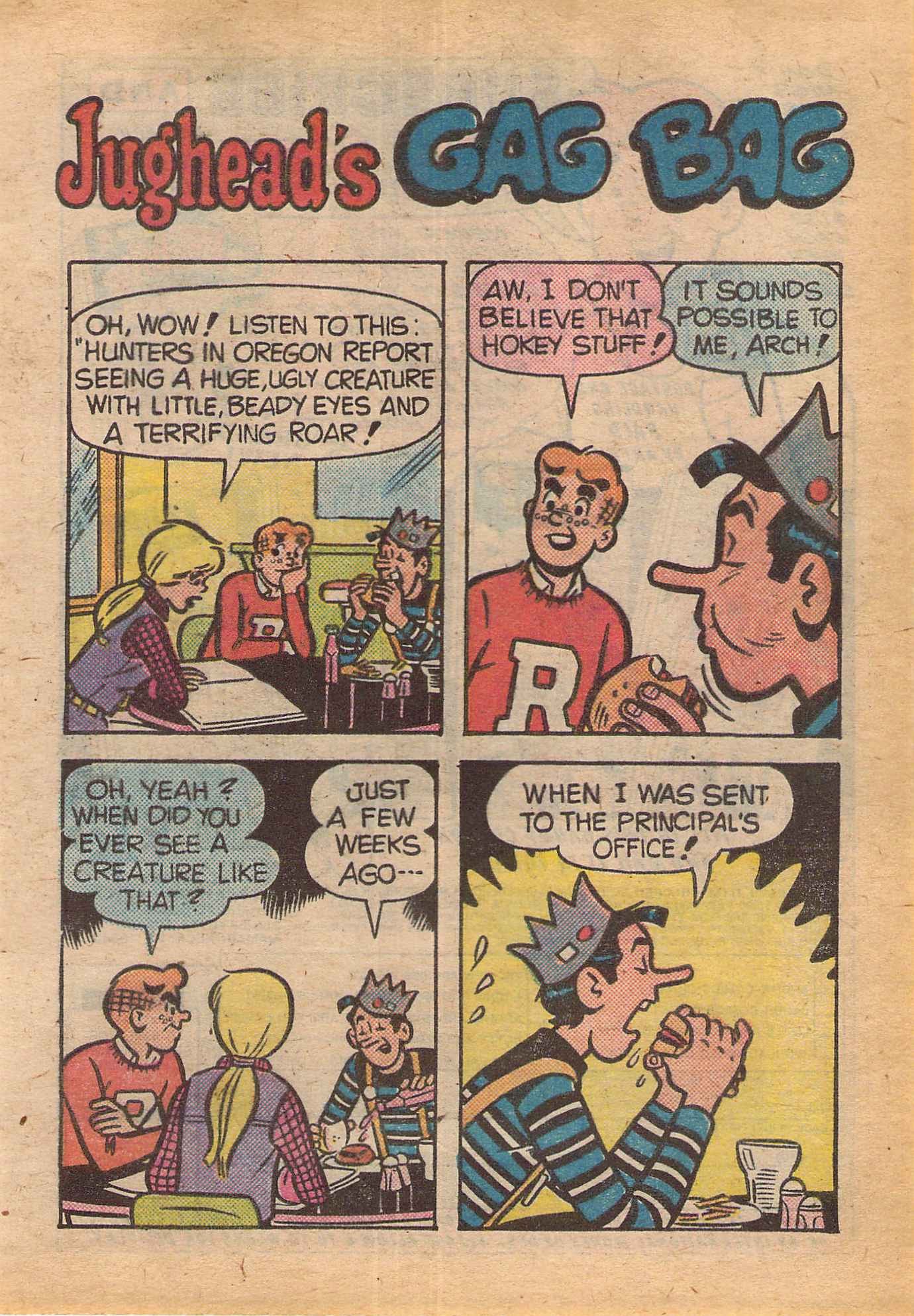 Read online Archie's Double Digest Magazine comic -  Issue #34 - 189