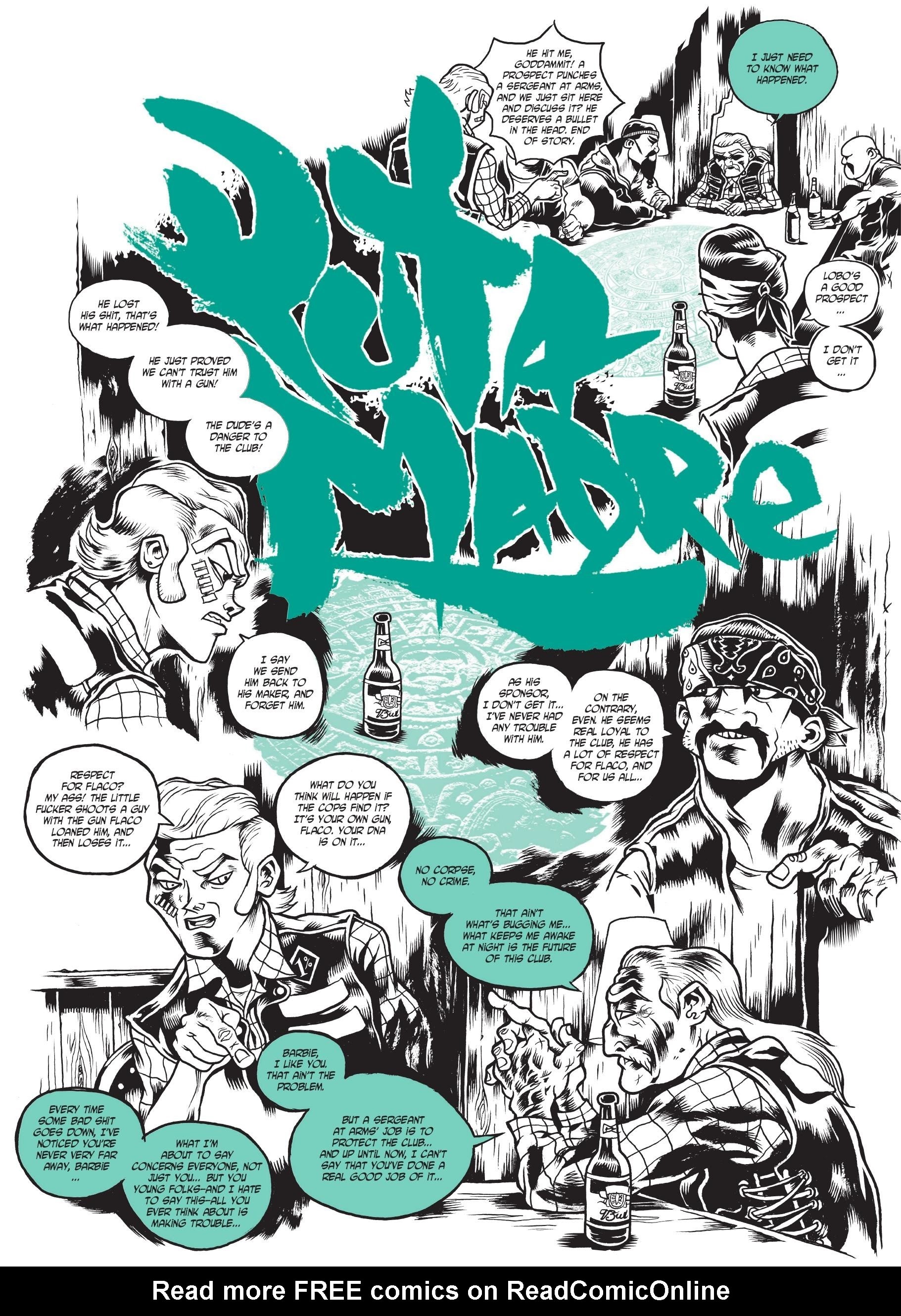 Read online Puta Madre comic -  Issue #4 - 9