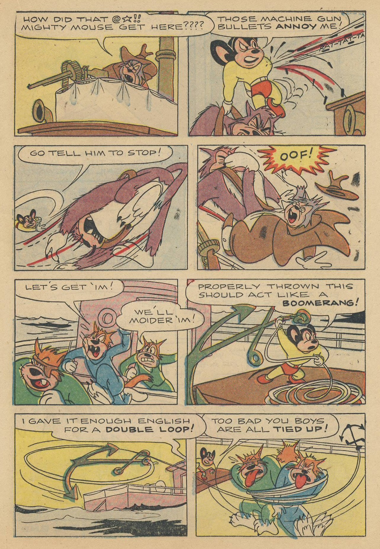 Read online Paul Terry's Mighty Mouse Comics comic -  Issue #45 - 17