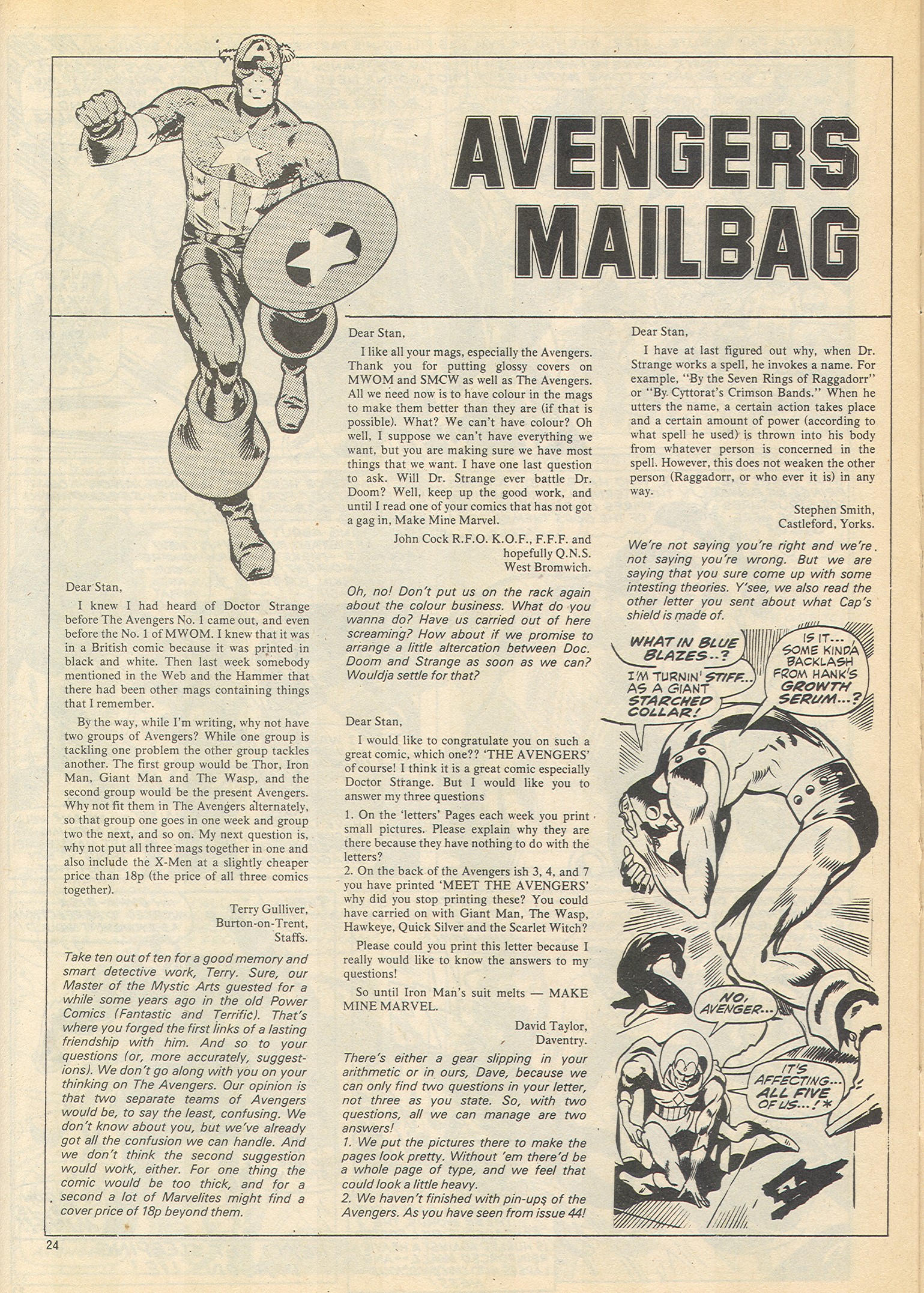 Read online The Avengers (1973) comic -  Issue #48 - 24