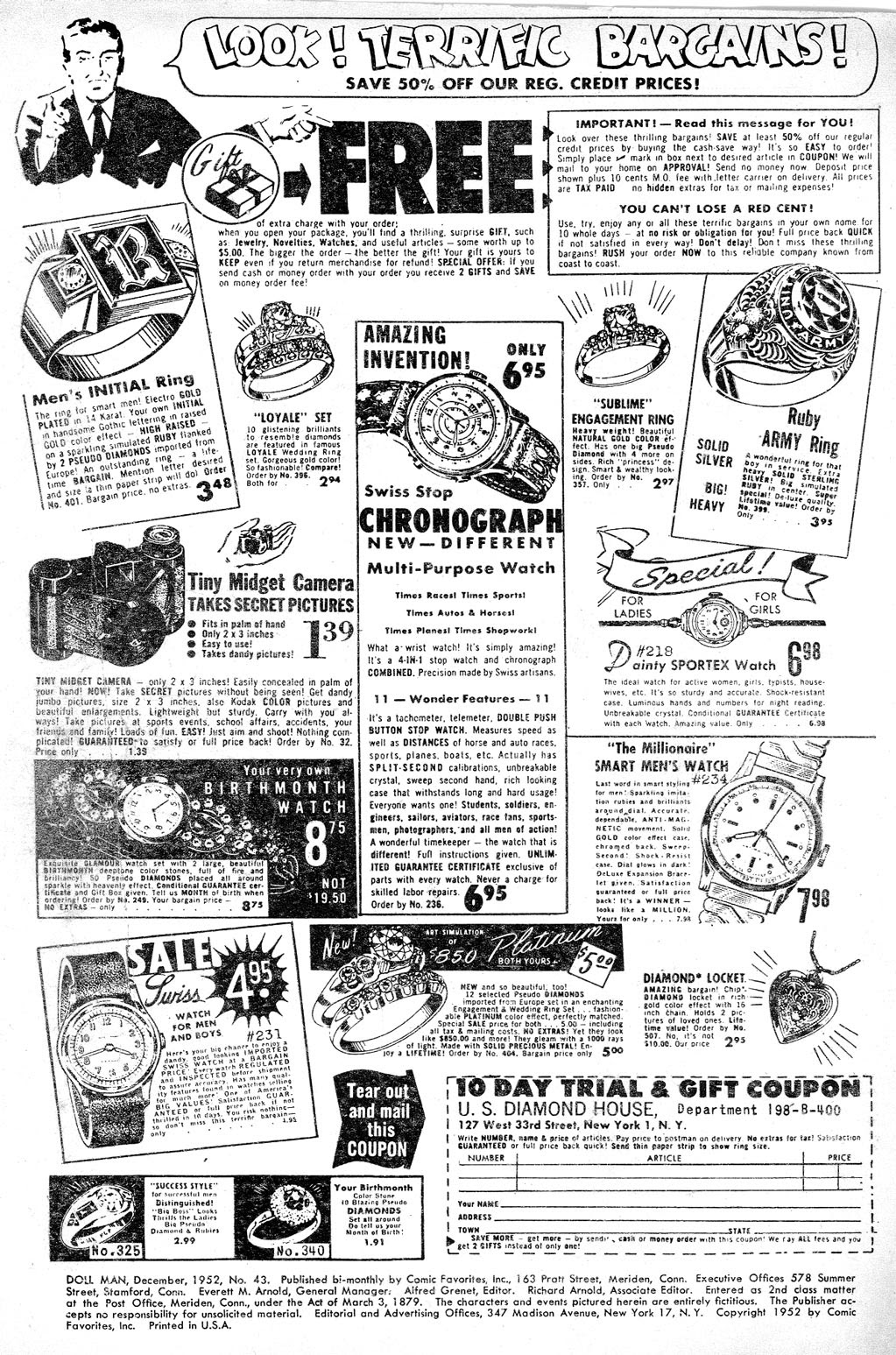 Read online Doll Man comic -  Issue #43 - 2