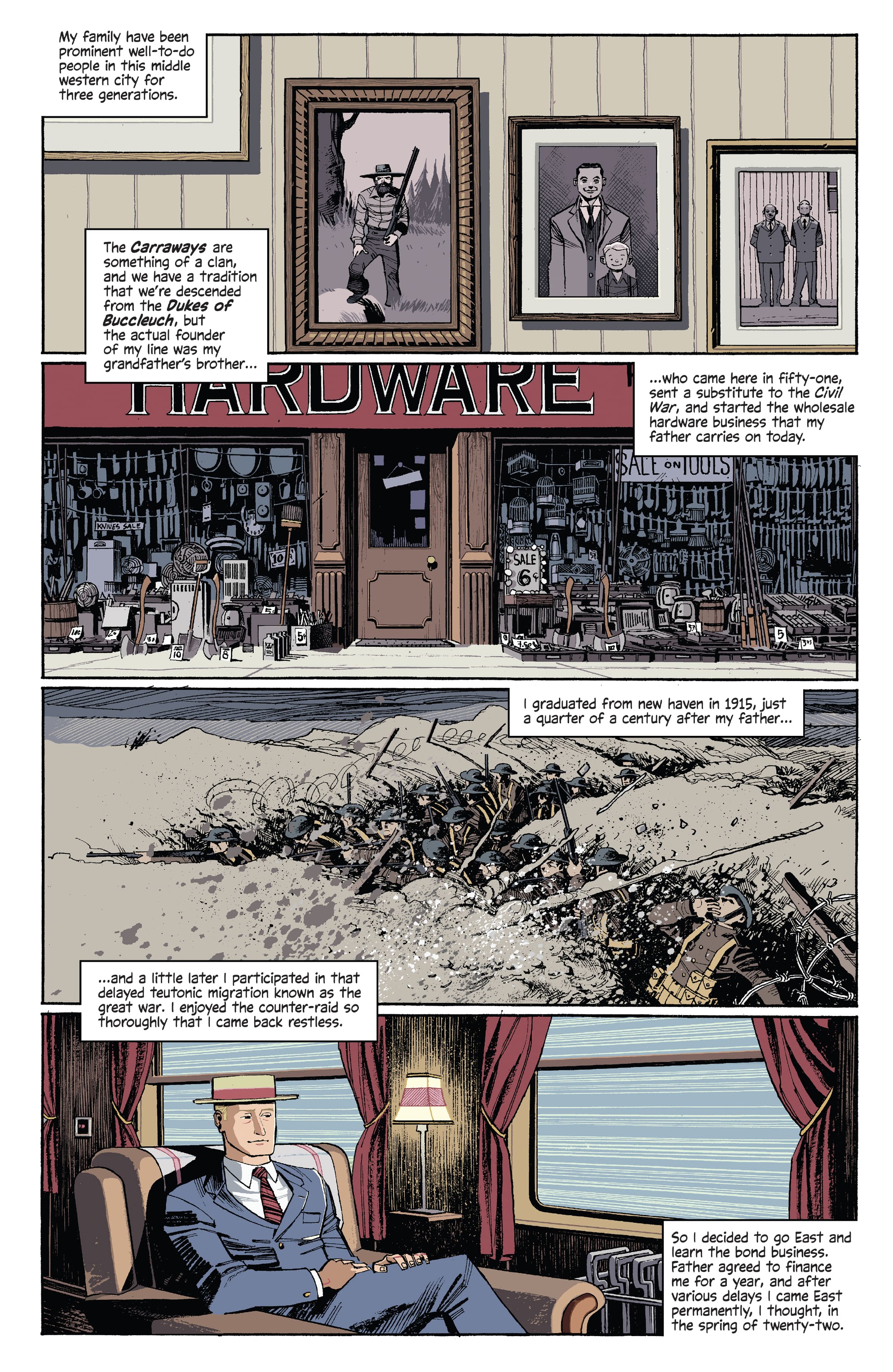 Read online The Great Gatsby comic -  Issue #1 - 7