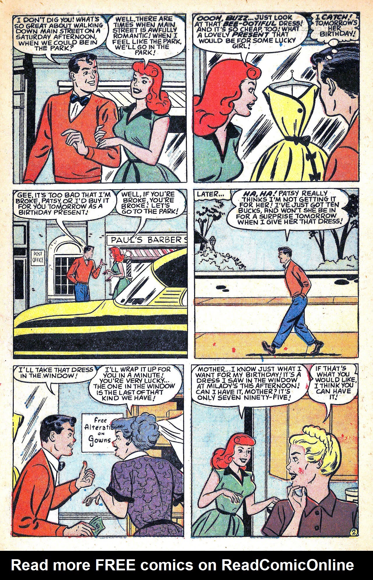 Read online Patsy and her Pals comic -  Issue #10 - 4