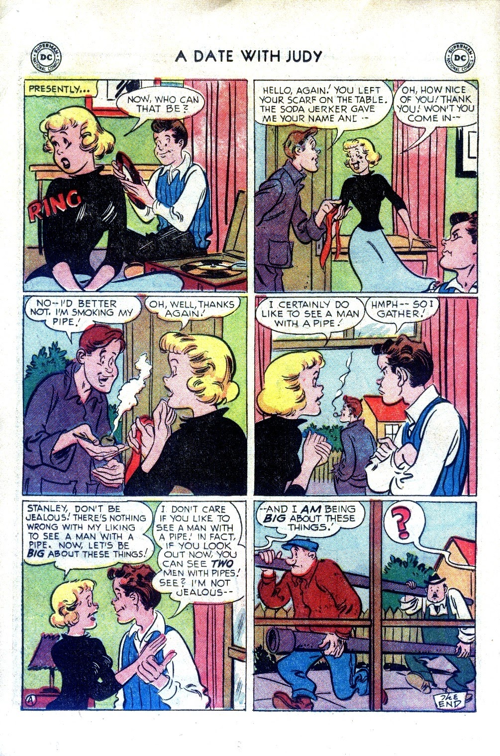 Read online A Date with Judy comic -  Issue #31 - 16