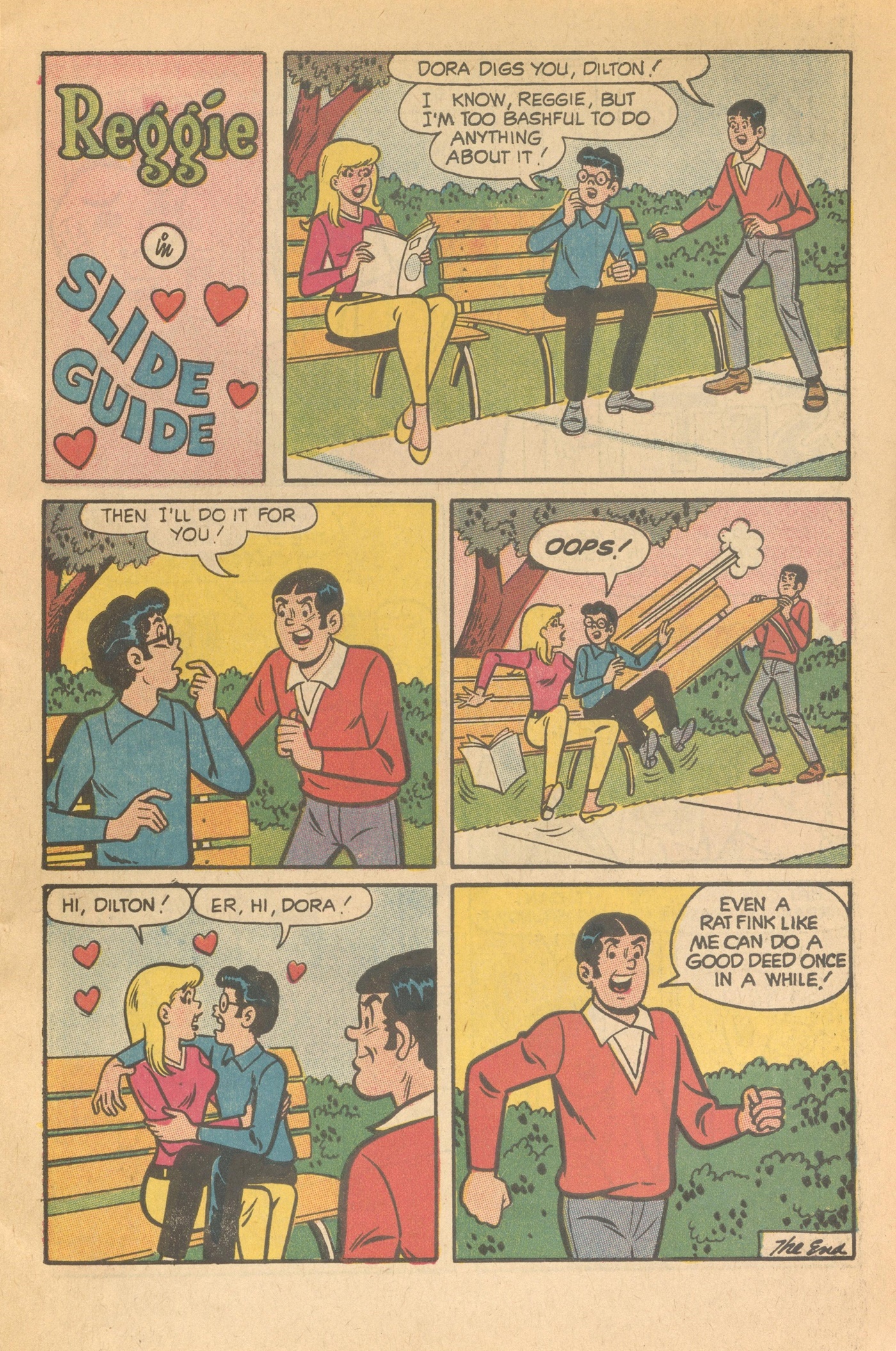 Read online Reggie's Wise Guy Jokes comic -  Issue #18 - 21