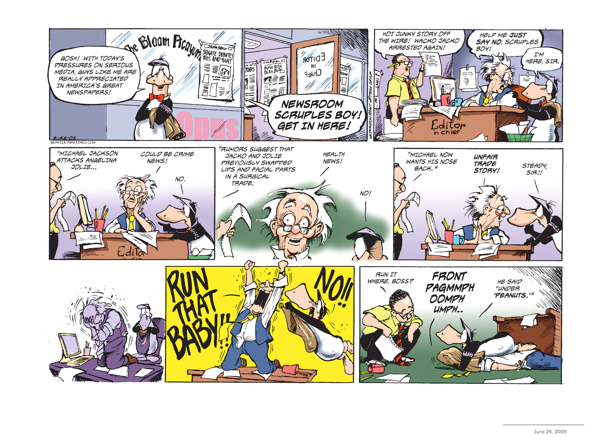 Read online Opus Complete Sunday Strips From 2003-2008 comic -  Issue # TPB (Part 1) - 90