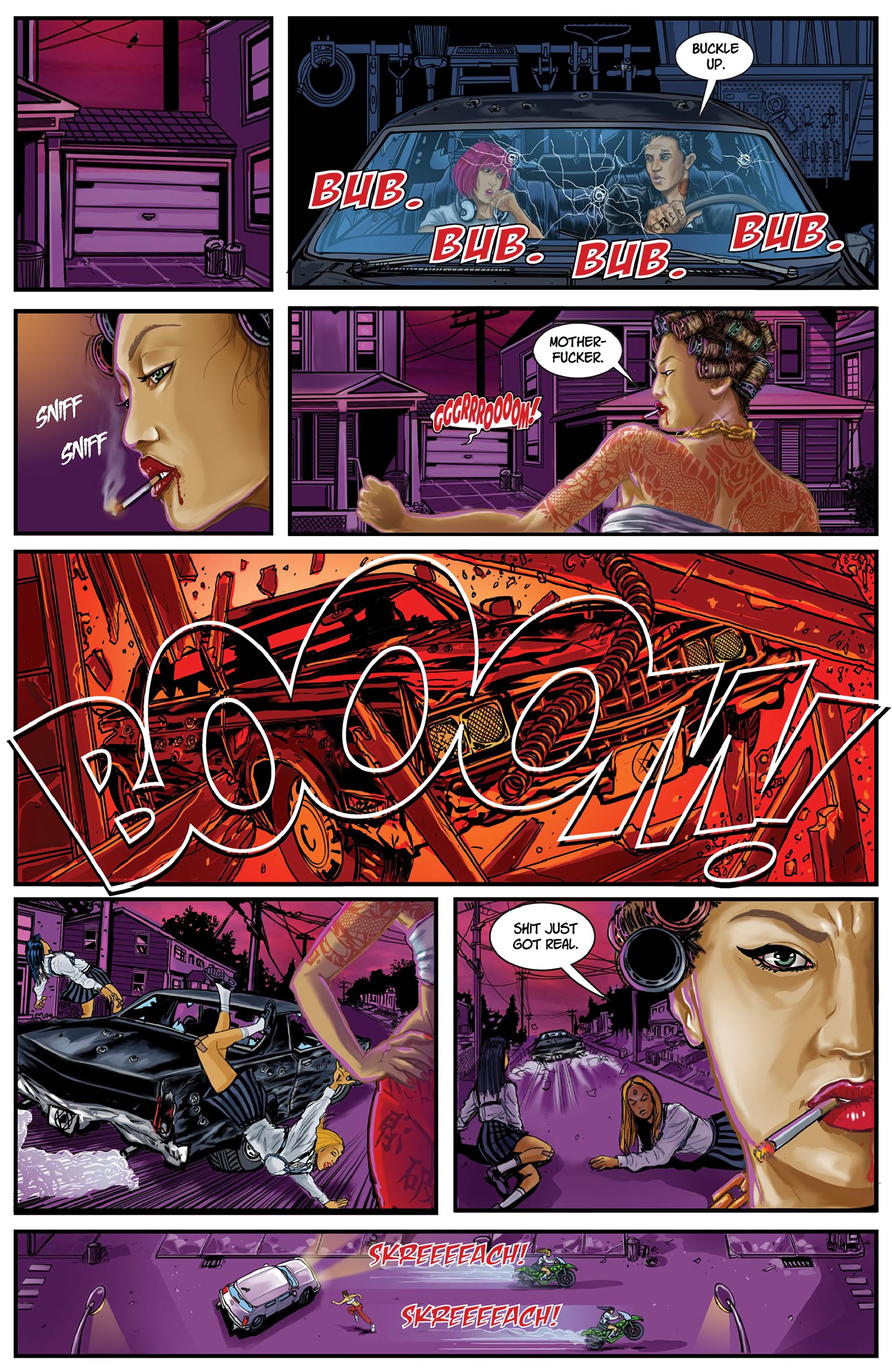 Read online Night of the Cadillacs comic -  Issue #2 - 12