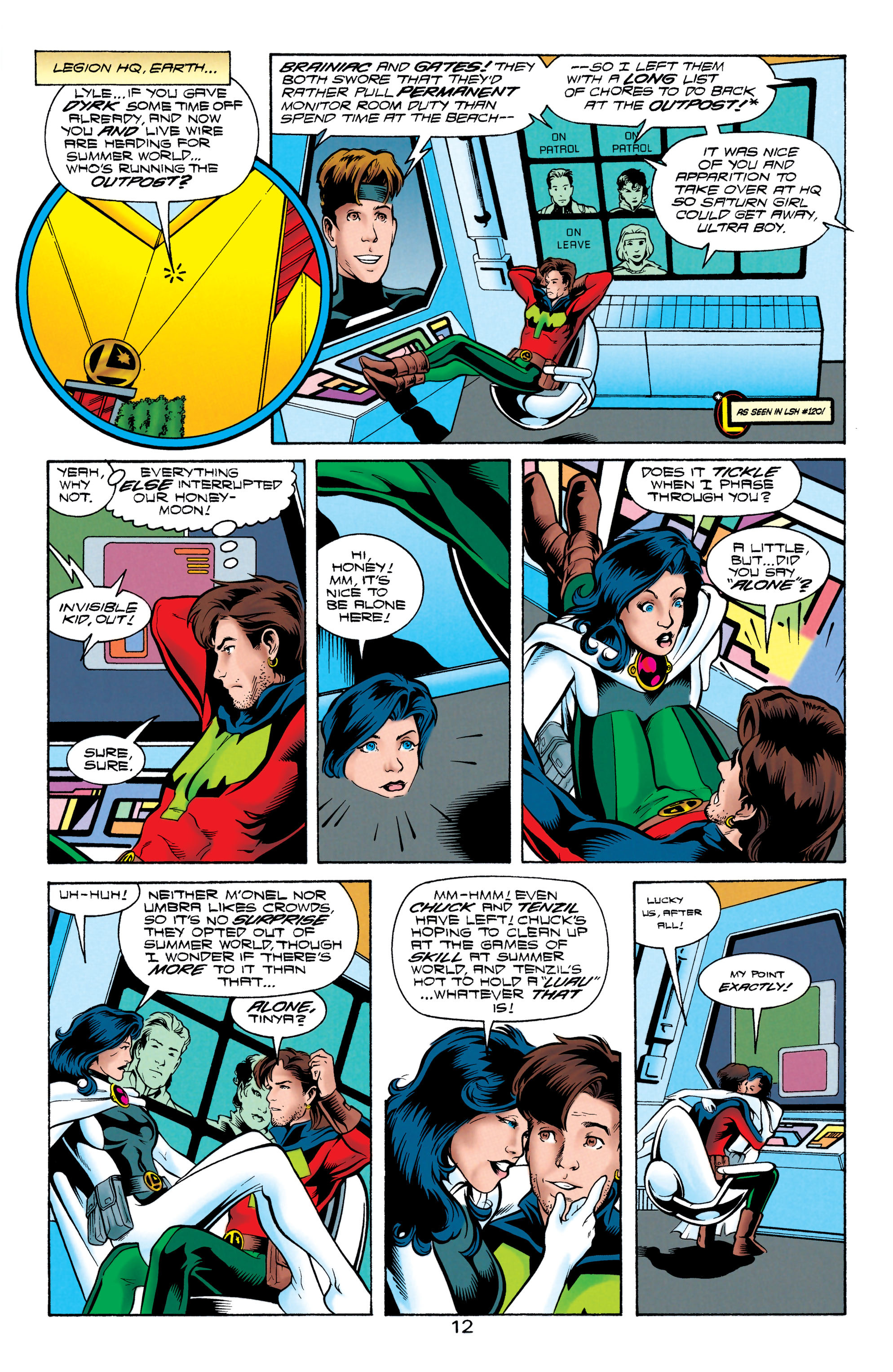 Read online Legionnaires comic -  Issue #77 - 13