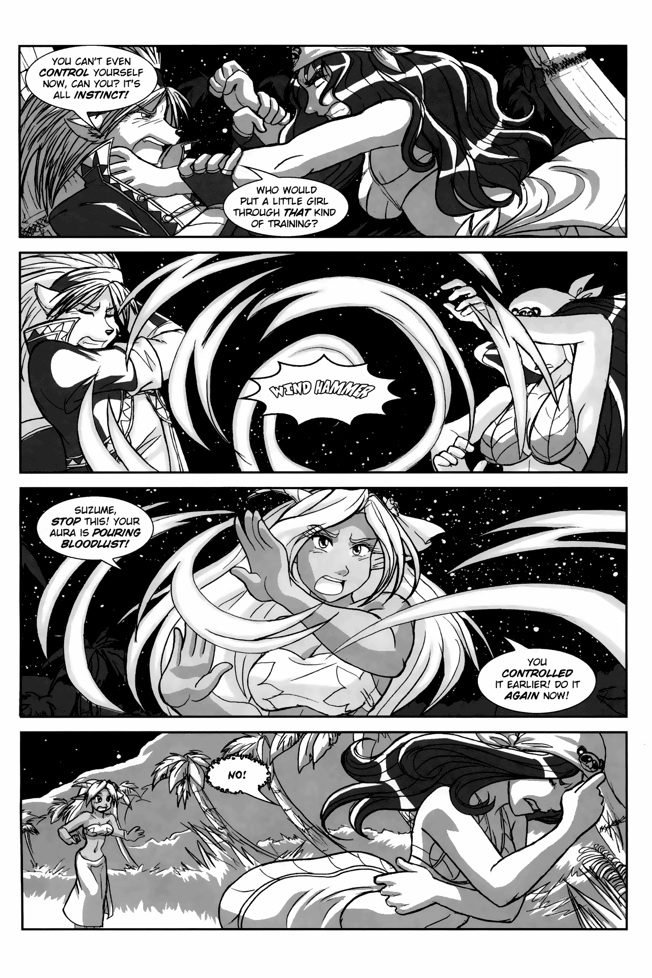 Read online Gold Digger/Ninja High School: Maidens of Twilight comic -  Issue #2 - 14