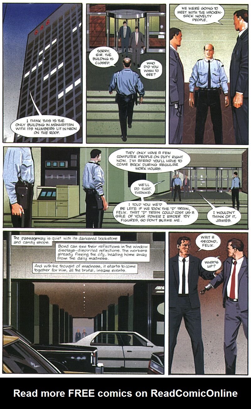 Read online James Bond 007: The Quasimodo Gambit comic -  Issue #3 - 9