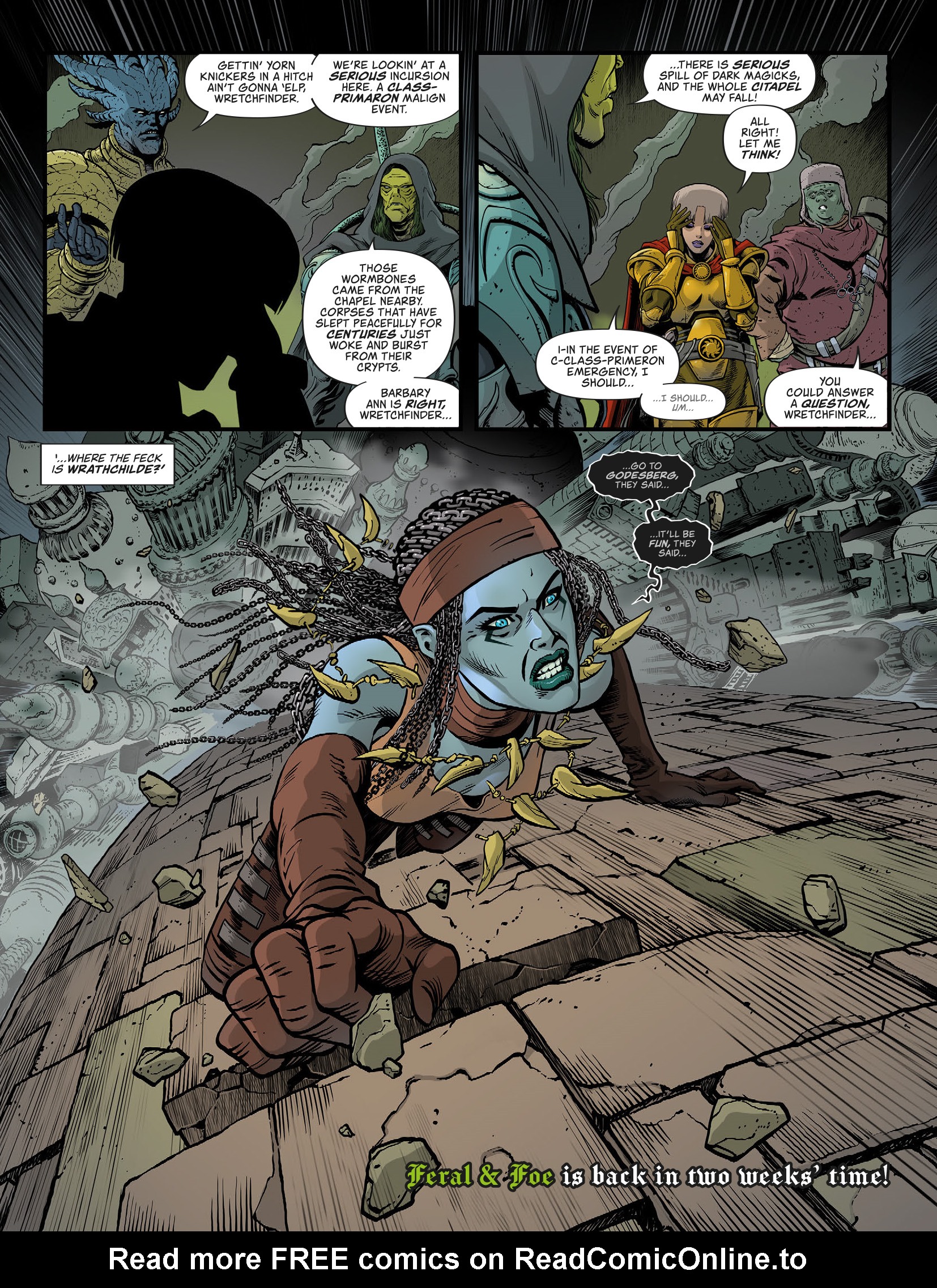 Read online 2000 AD comic -  Issue #2355 - 30