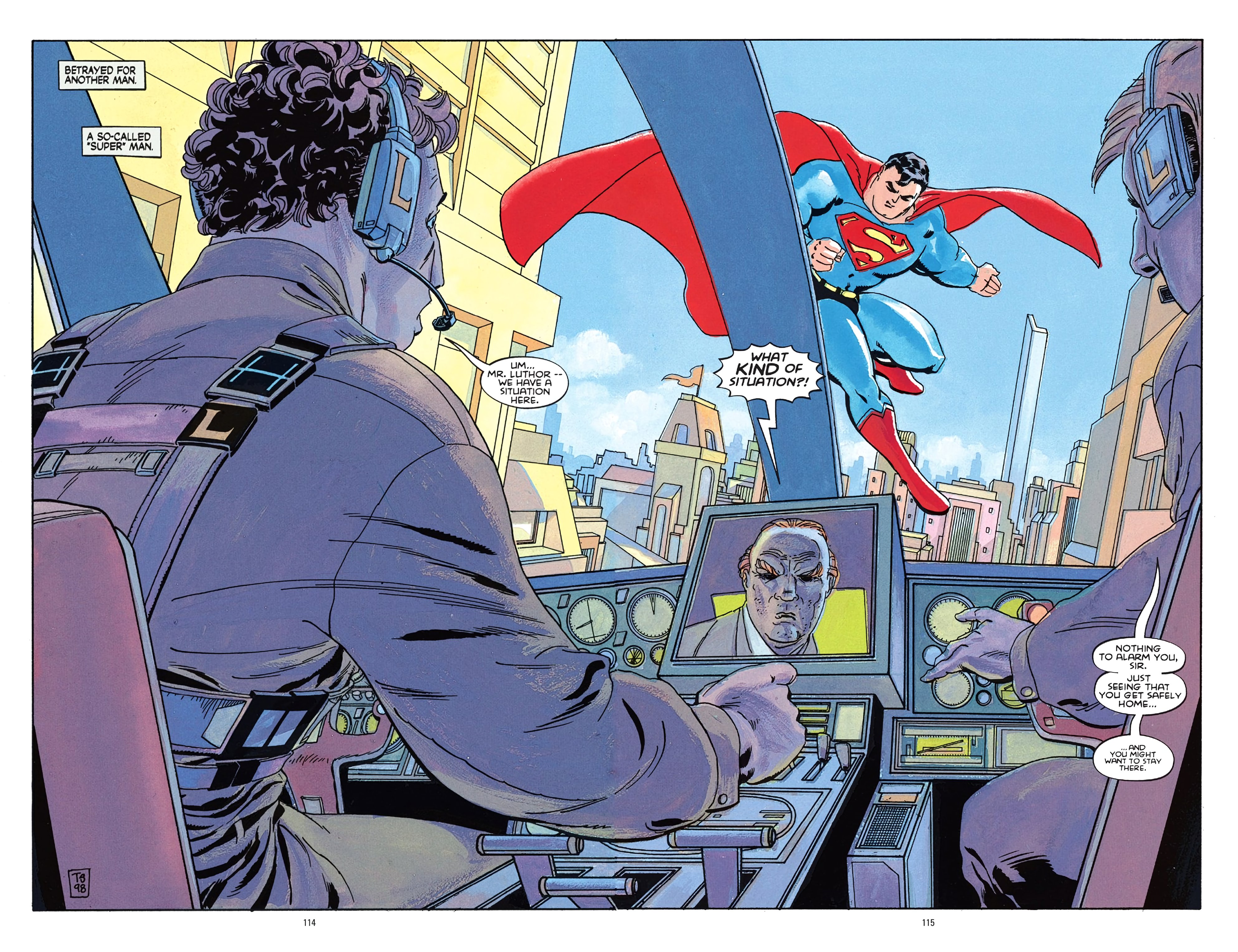 Read online Superman For All Seasons (2023) comic -  Issue # TPB (Part 1) - 98