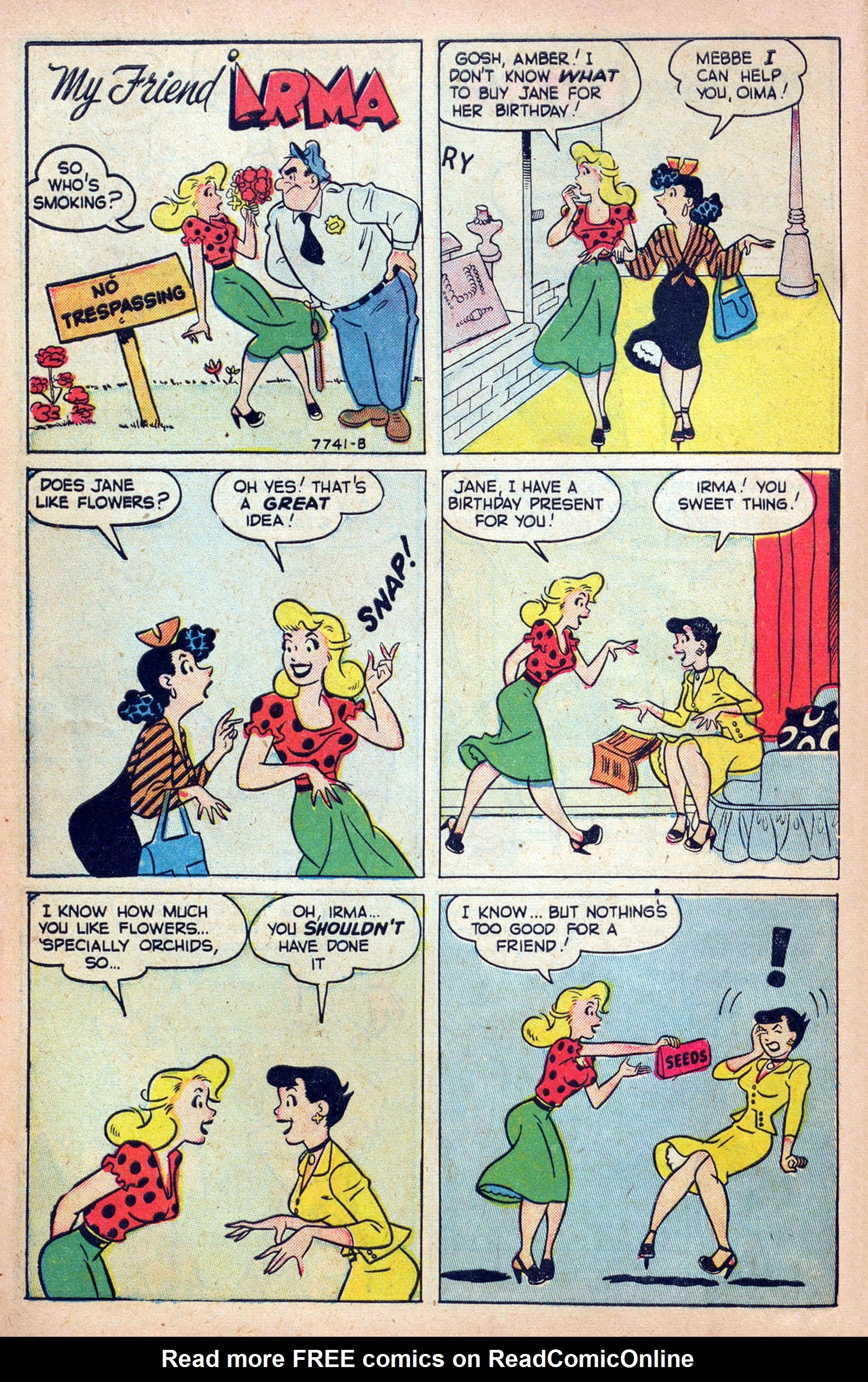 Read online My Friend Irma comic -  Issue #7 - 10